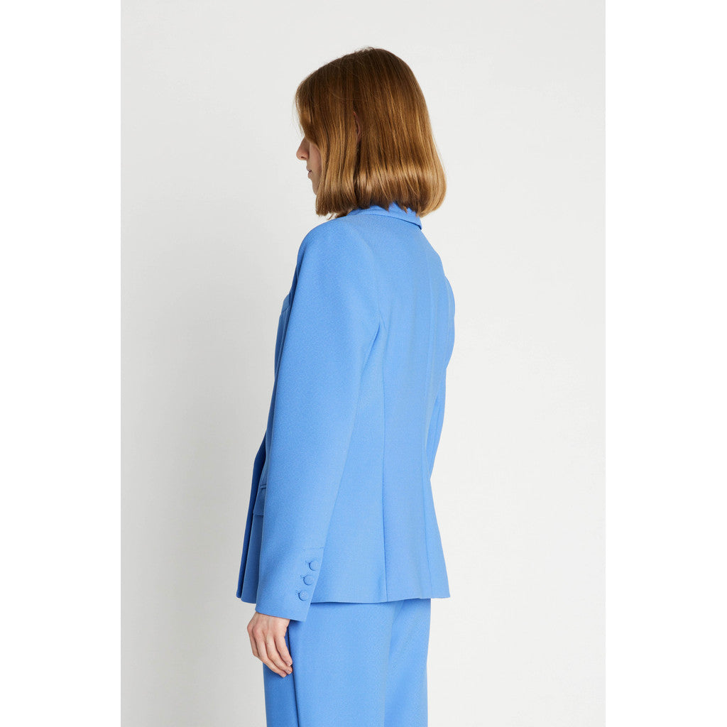 Eloiseppa Blazer – skyblå blazer med dobbeltradet lukning | Rue de Femme