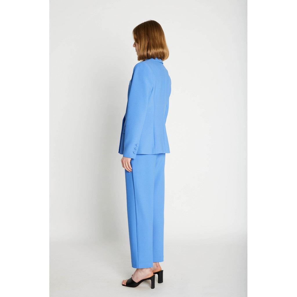 Olana Regular Pant – skyblå bukser med god pasform | Rue de Femme
