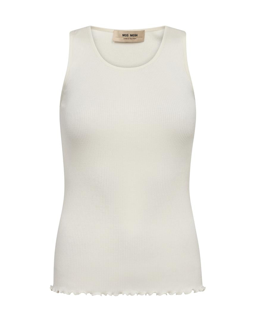 MMElaine Silk Top, Hvid