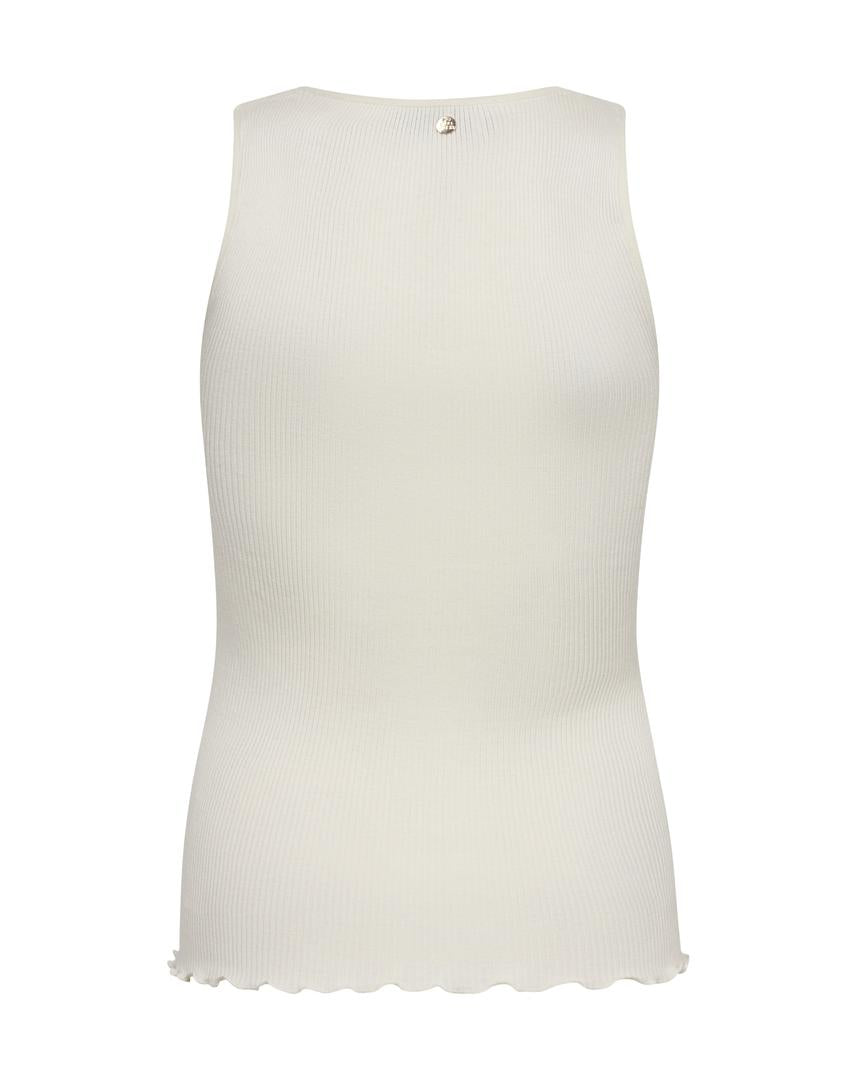 MMElaine Silk Top, Hvid