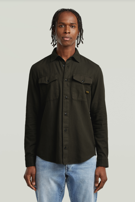 G-Star - Marine Slim Shirt Astfalt