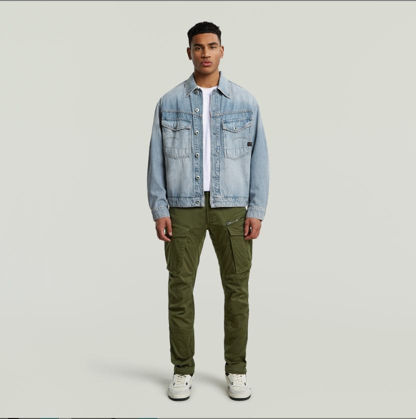 G-Star - Rovic Zip Regular Tapered, i army