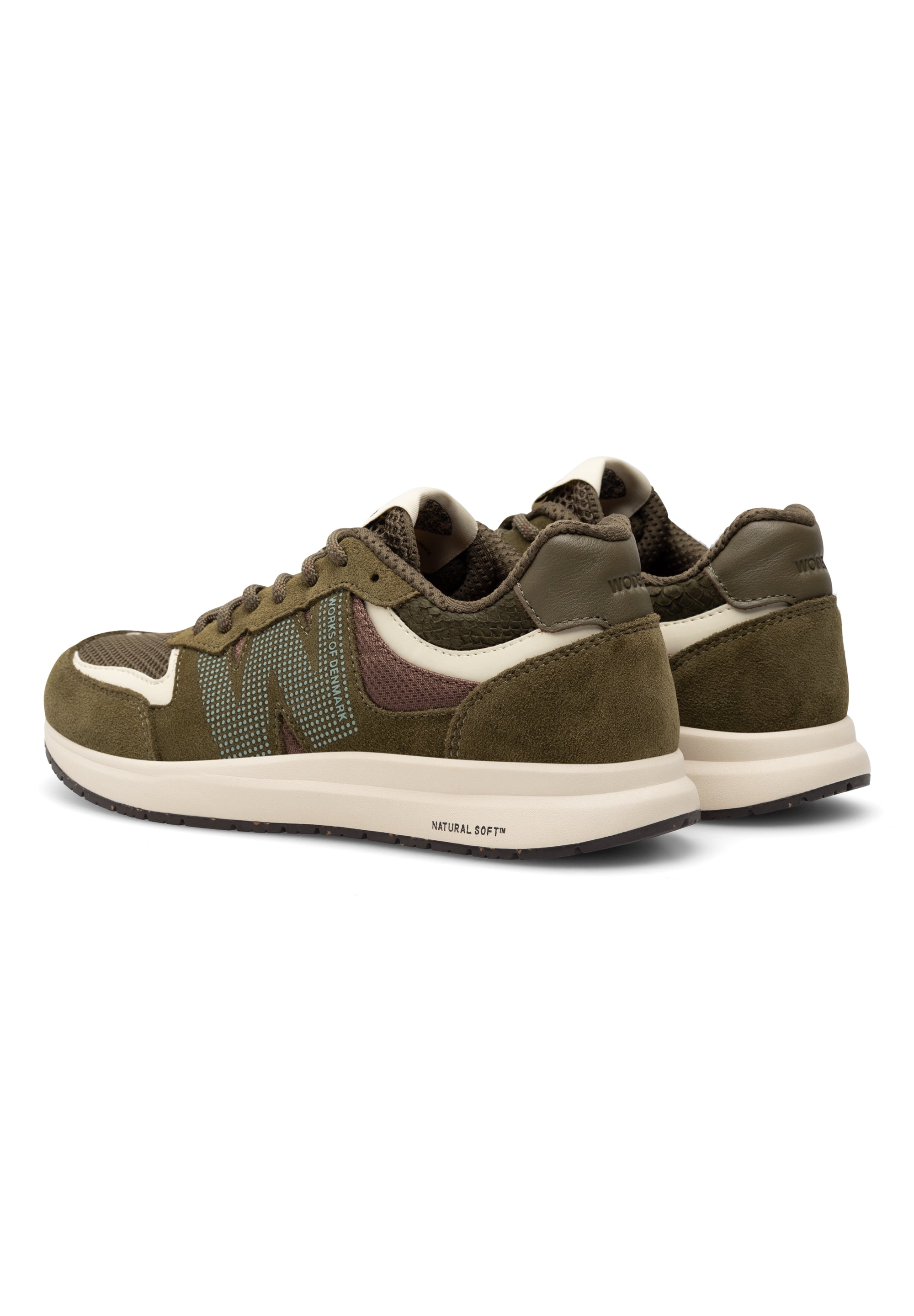 Woden - Rigmor Open Mesh, Dark Olive