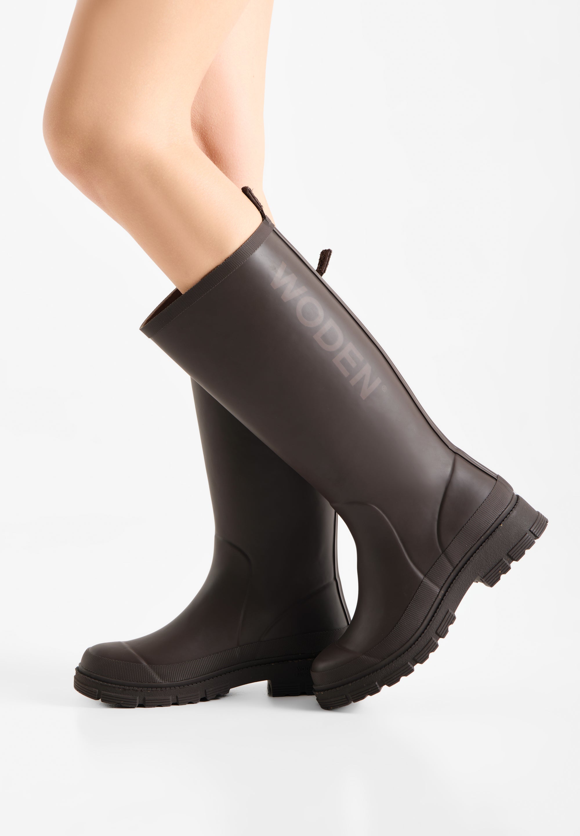Woden - Le Waterproof Gummistøvle Brun