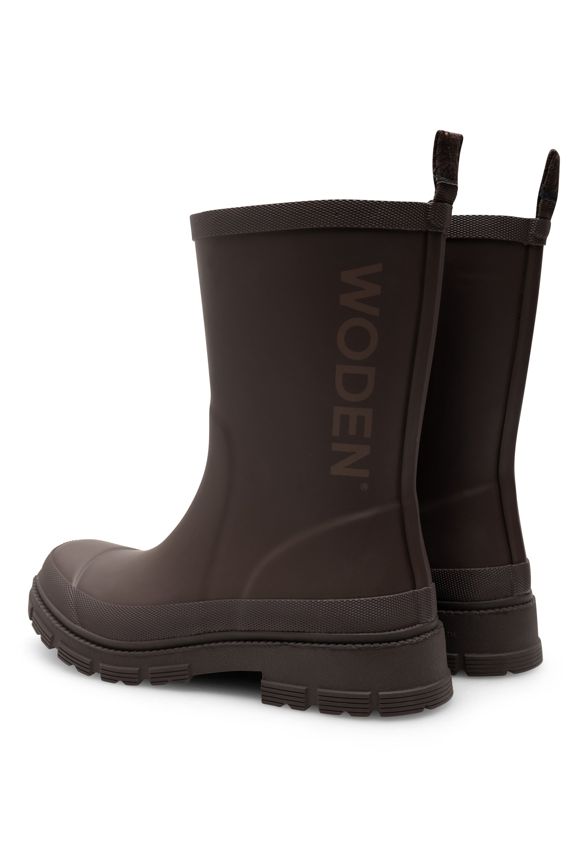 Woden - Lia Waterproof Gummistøvle Brun