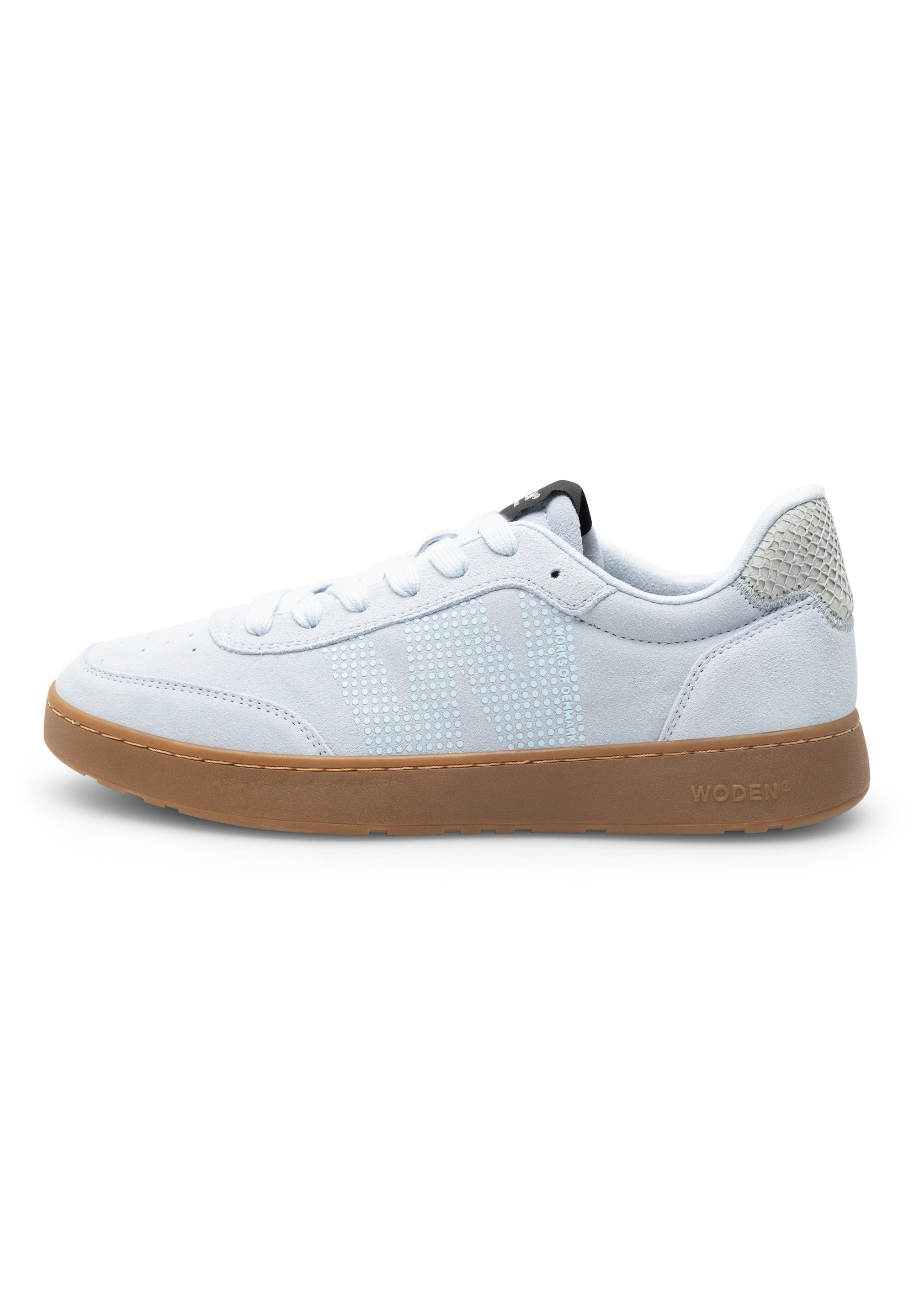 Woden - Toke herre sneakers i lyseblå