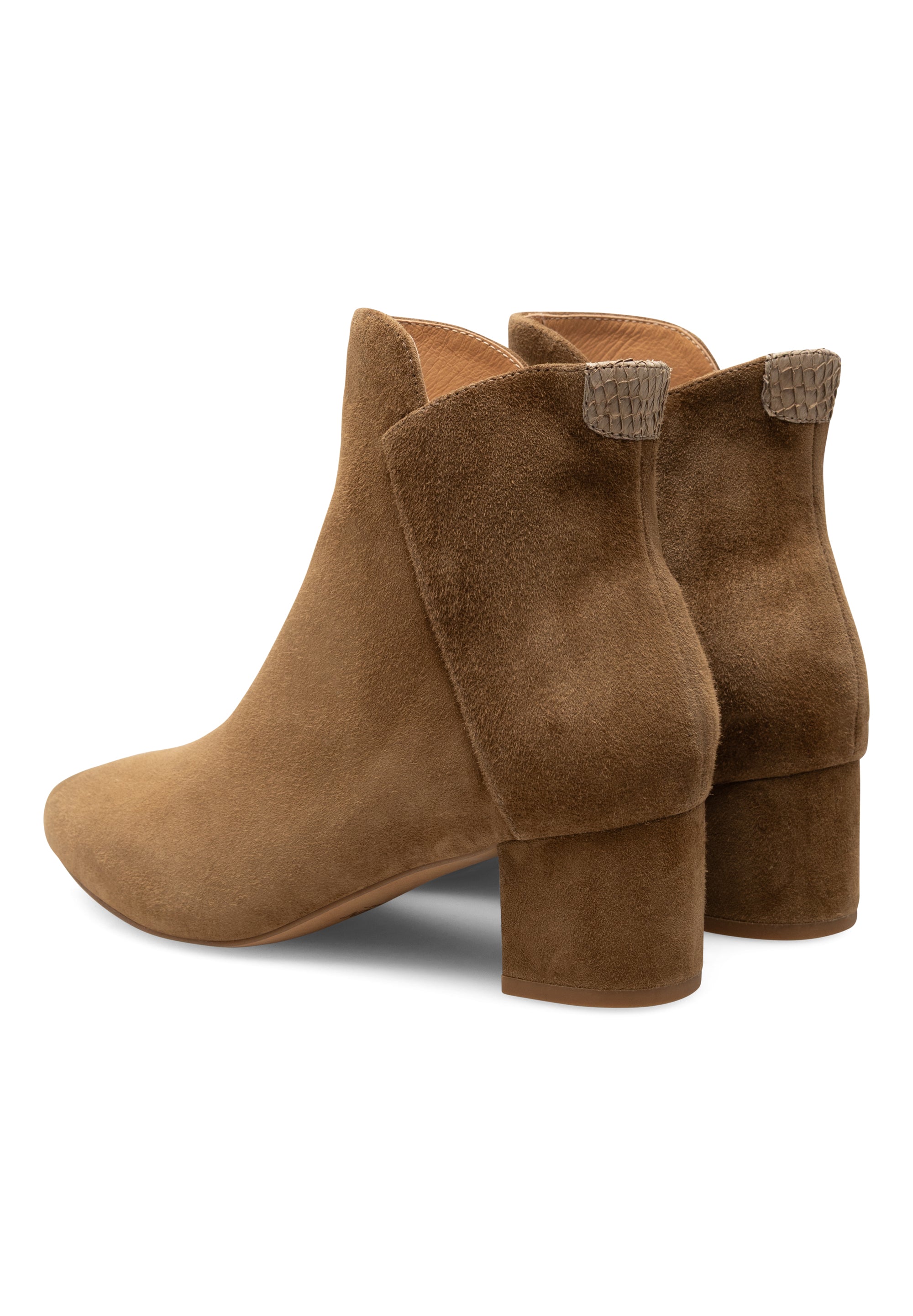 Woden - Saga Block Støvle Khaki