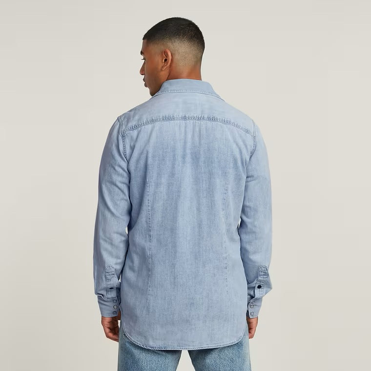 G-Star - Dakota Regular Shirt Lys Denim
