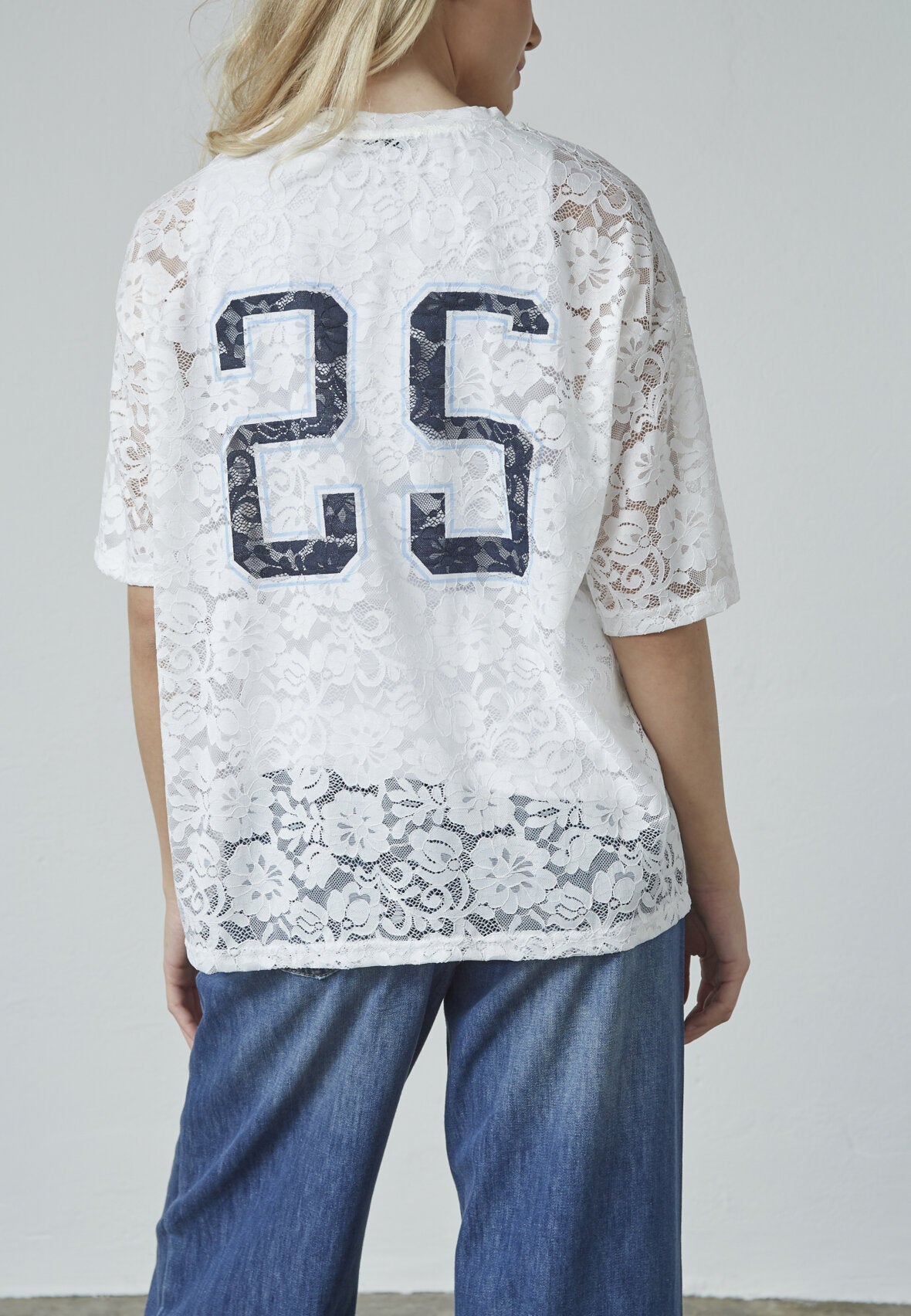 Love1337 Blonde T-shirt Hvid.