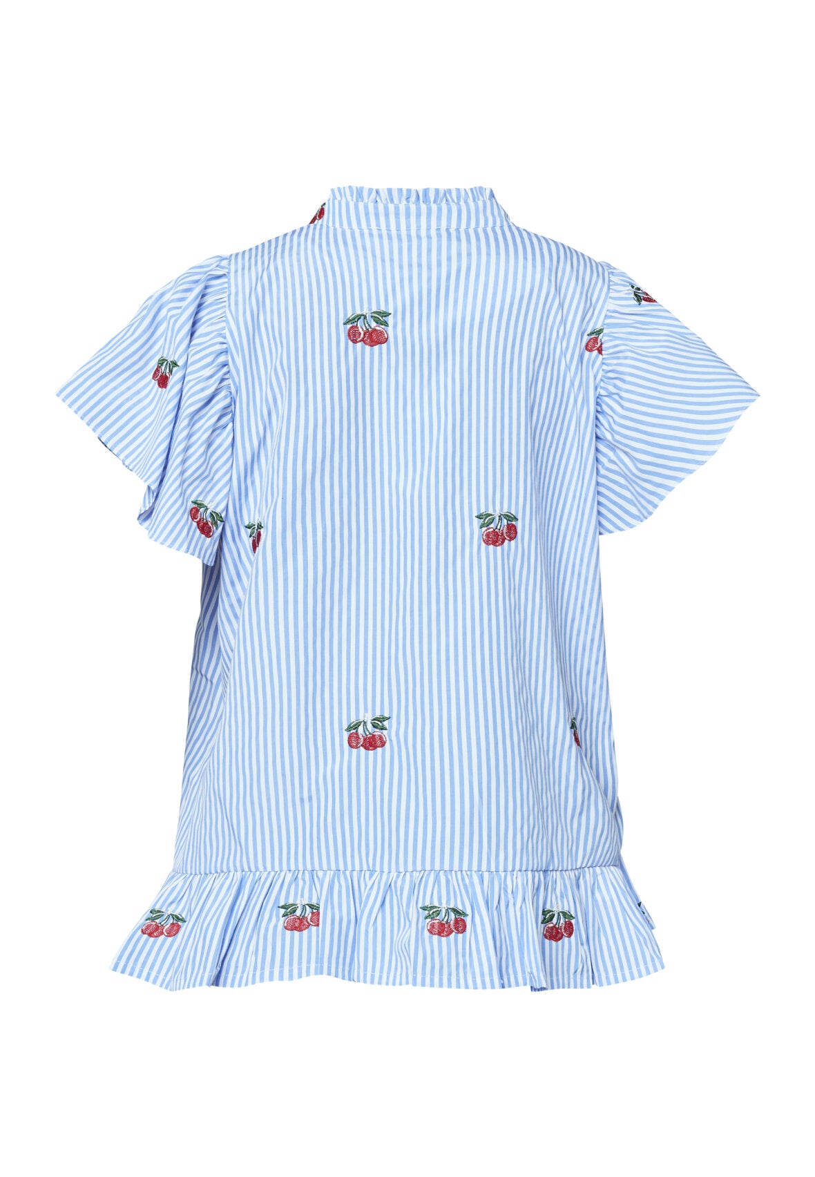 Love1384 Bluse – Bluse med Kirsebær | Love & Divine