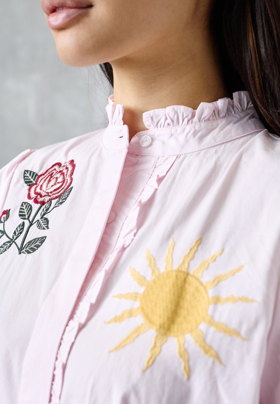Love & Divine - Love1531 skjorte i rosa