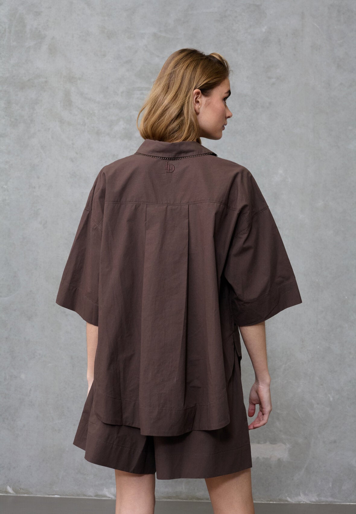 Love & Divine - Love970-12 Skjorte i brun