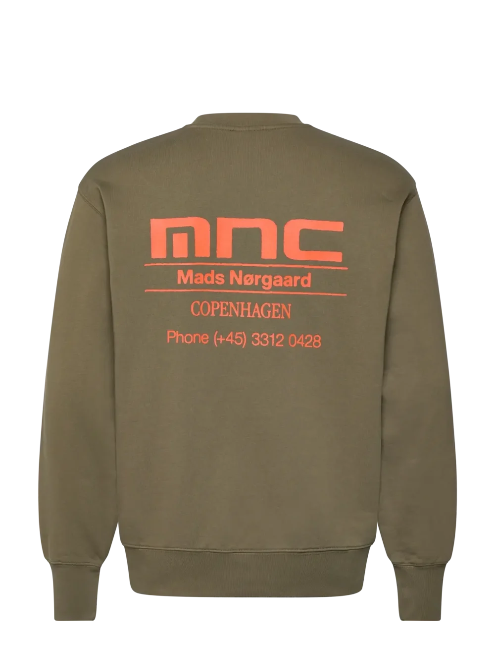 Mads Nørgaard - Compact Cotton MNC Crew Army