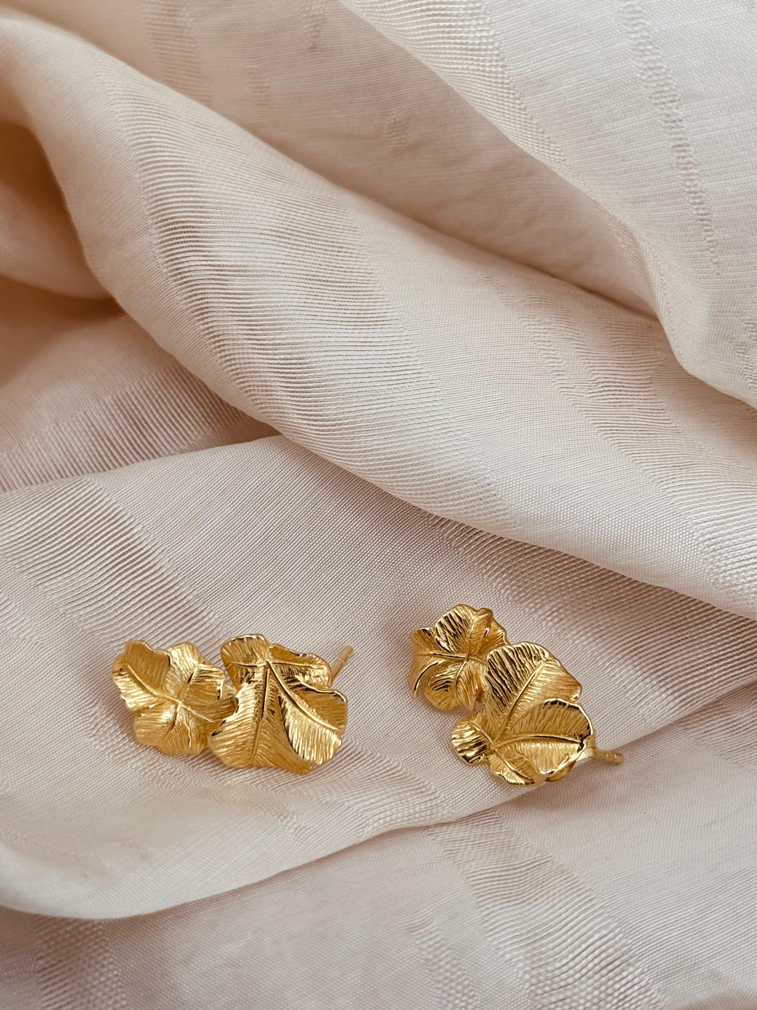 Folio Big Earstud – Forgyldt ørestik fra Aqua Dulce