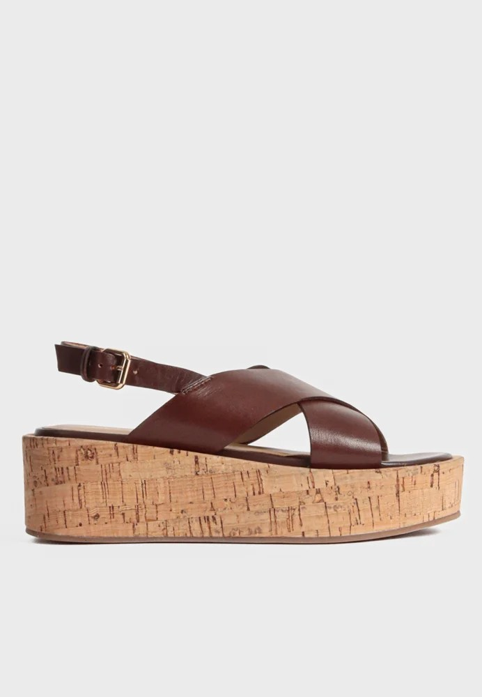 Bukela Alka Sandal – Mørkebrun Plateau