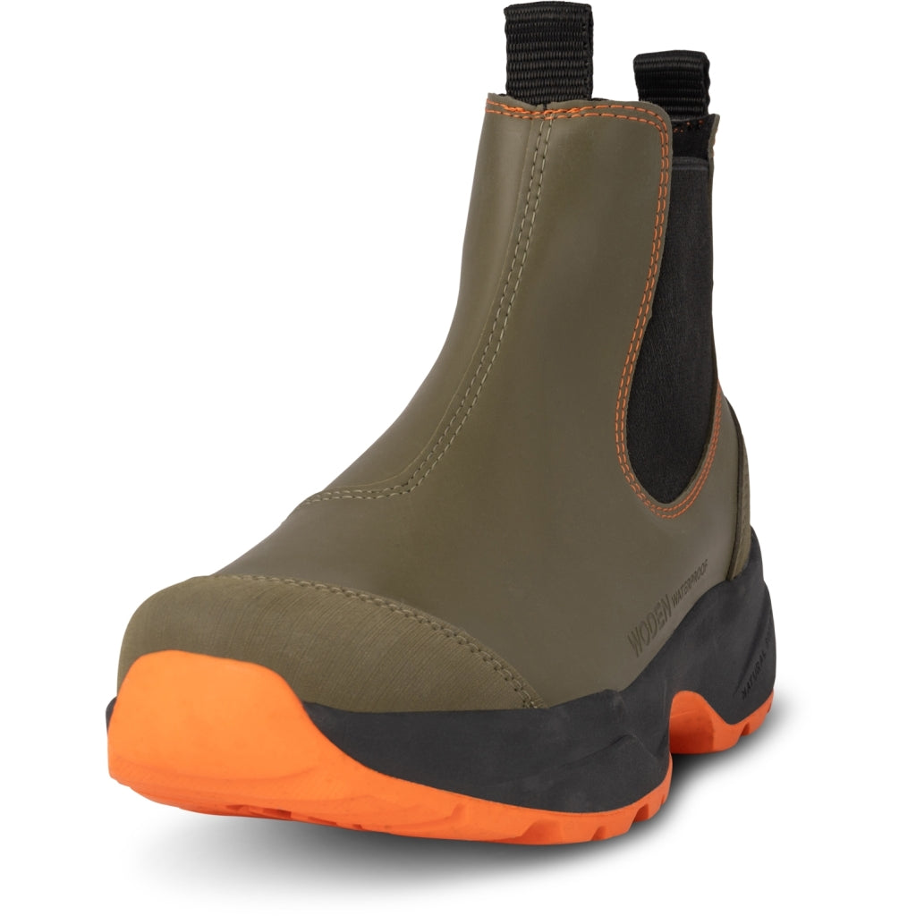 Woden - Siri Waterproof i dark olive