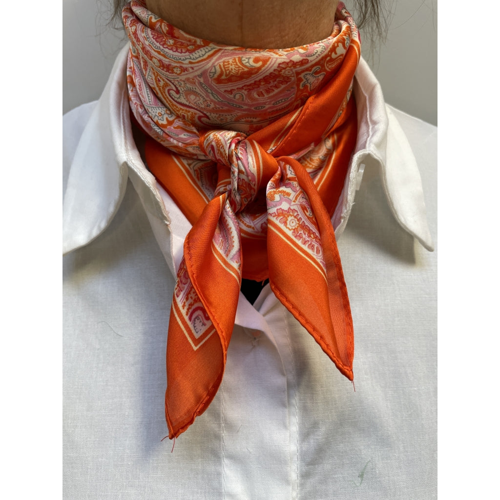 Scarves 2367, Orange, Tørklæde fra Three M