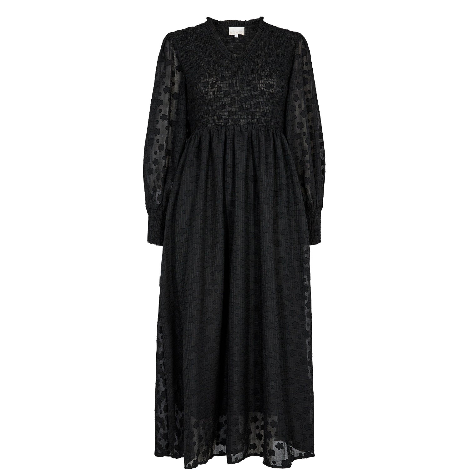 NuEddy Dress, Caviar, Kjole fra Nümph-wüpp