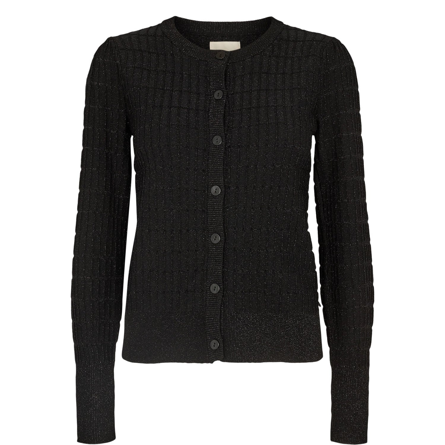 NuAnja Cardigan, Caviar, Cardigan fra Nümph-wüpp