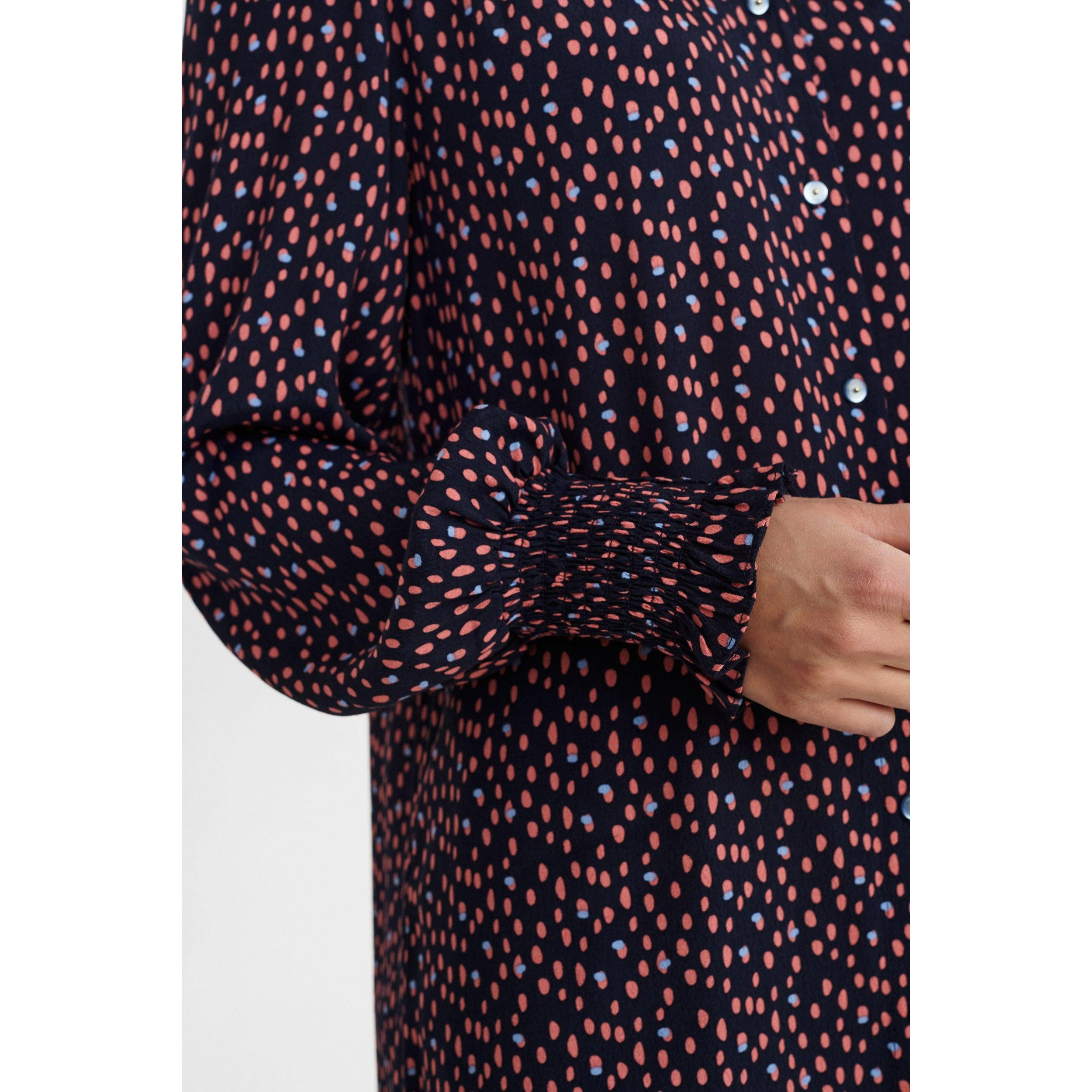 NuMaxine Shirt, Dark Sapphire, Skjorte fra Nümph-wüpp