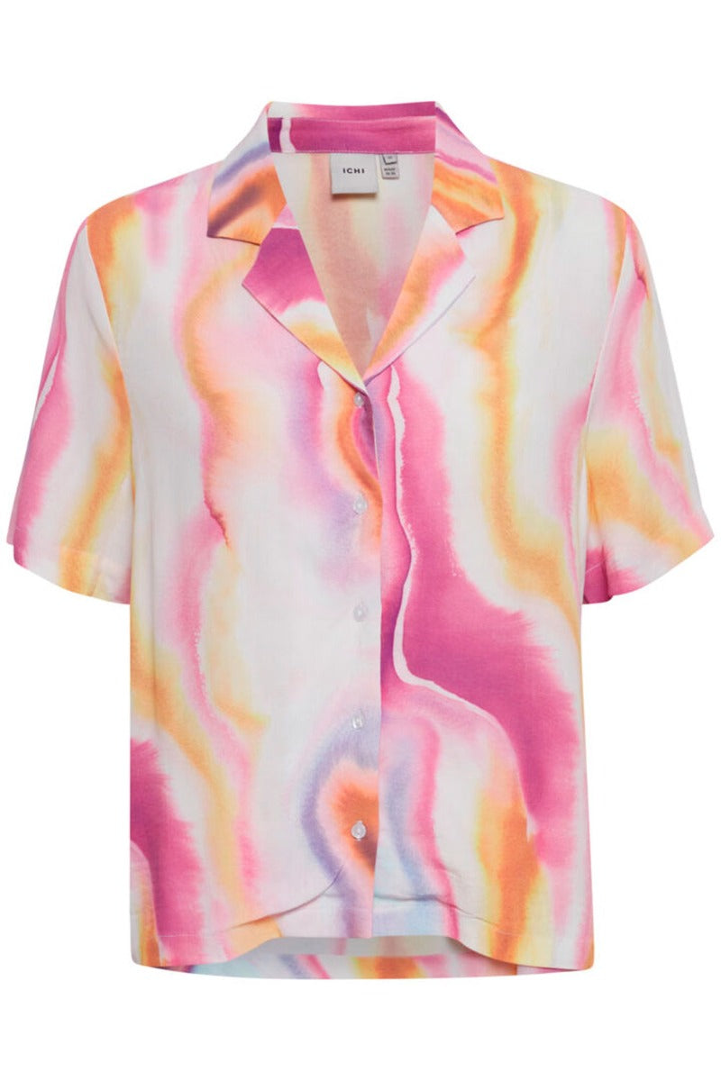 IHRulla Shirt, Multi Print, Skjorte fra ICHI