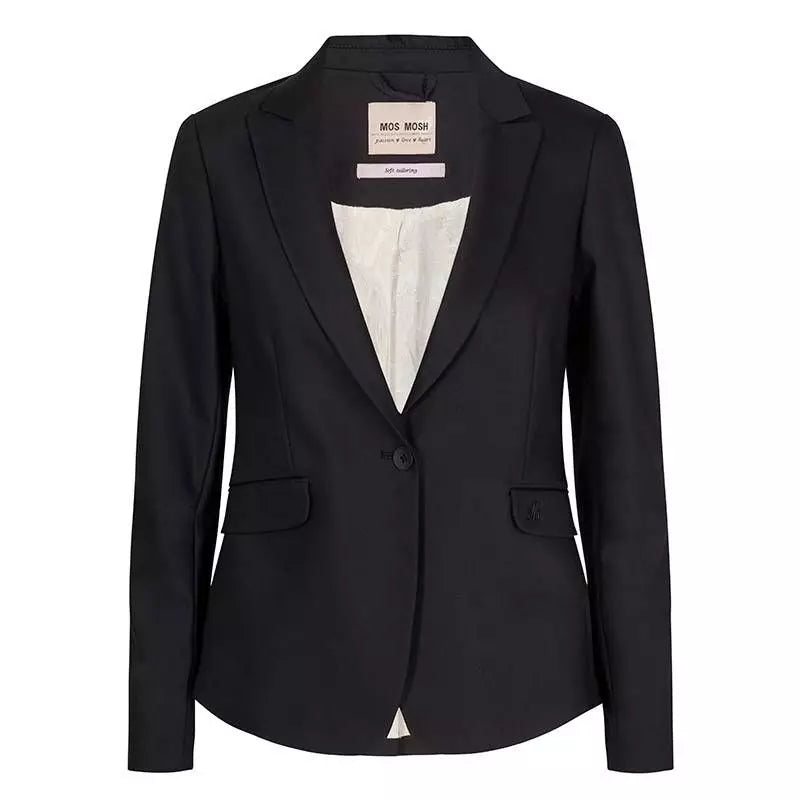 Blake Night Blazer, Black, Blazer fra Mos Mosh