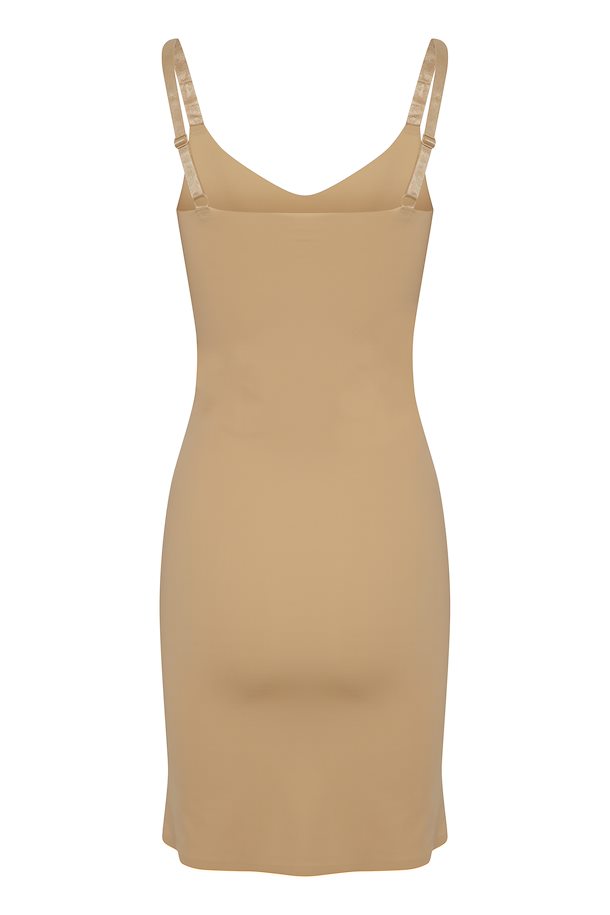 IASiv Slip Dress, Tan, Underkjole fra ICHI