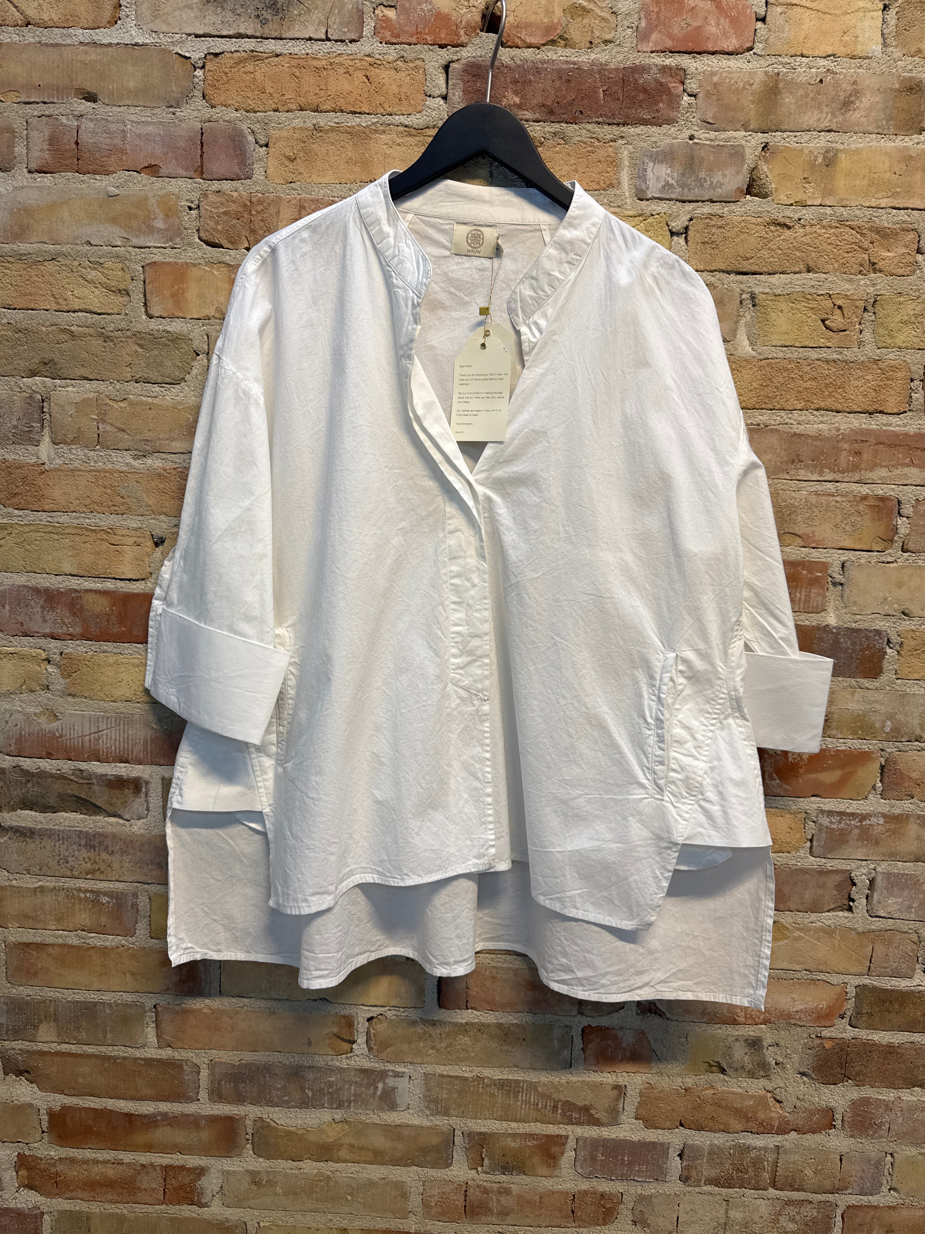 Wauw - Luna skjorte i hvid