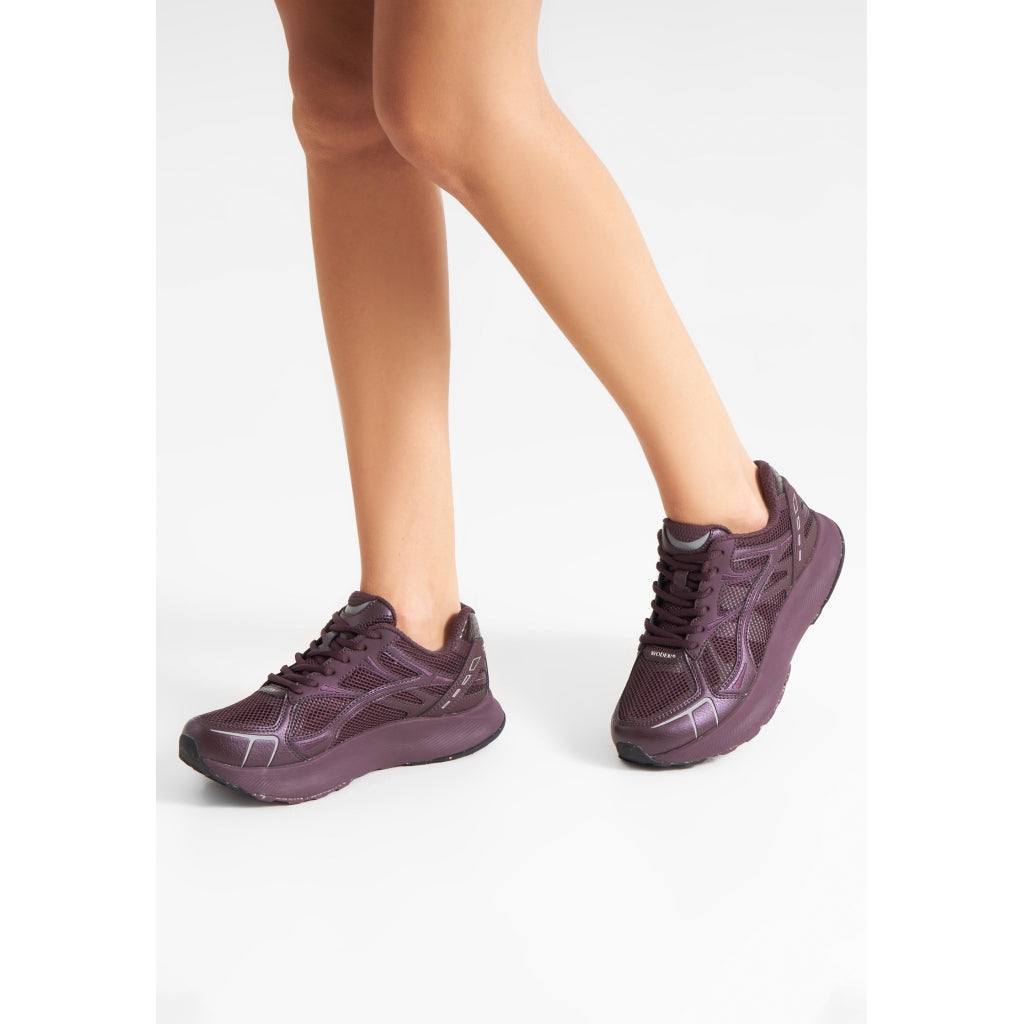 Woden - Freja Runner  Sneakers i cherry