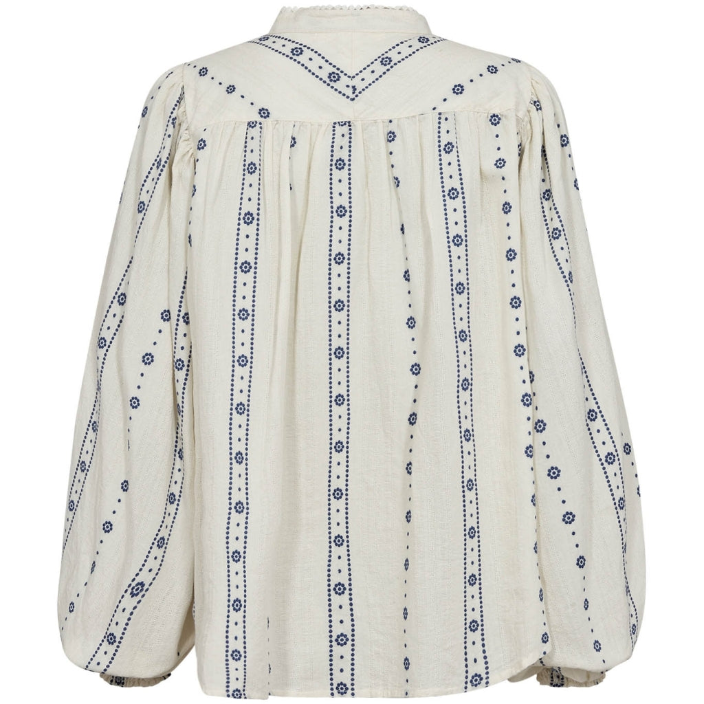 Gossia VibeGO Joe Blouse – Broderet Bluse