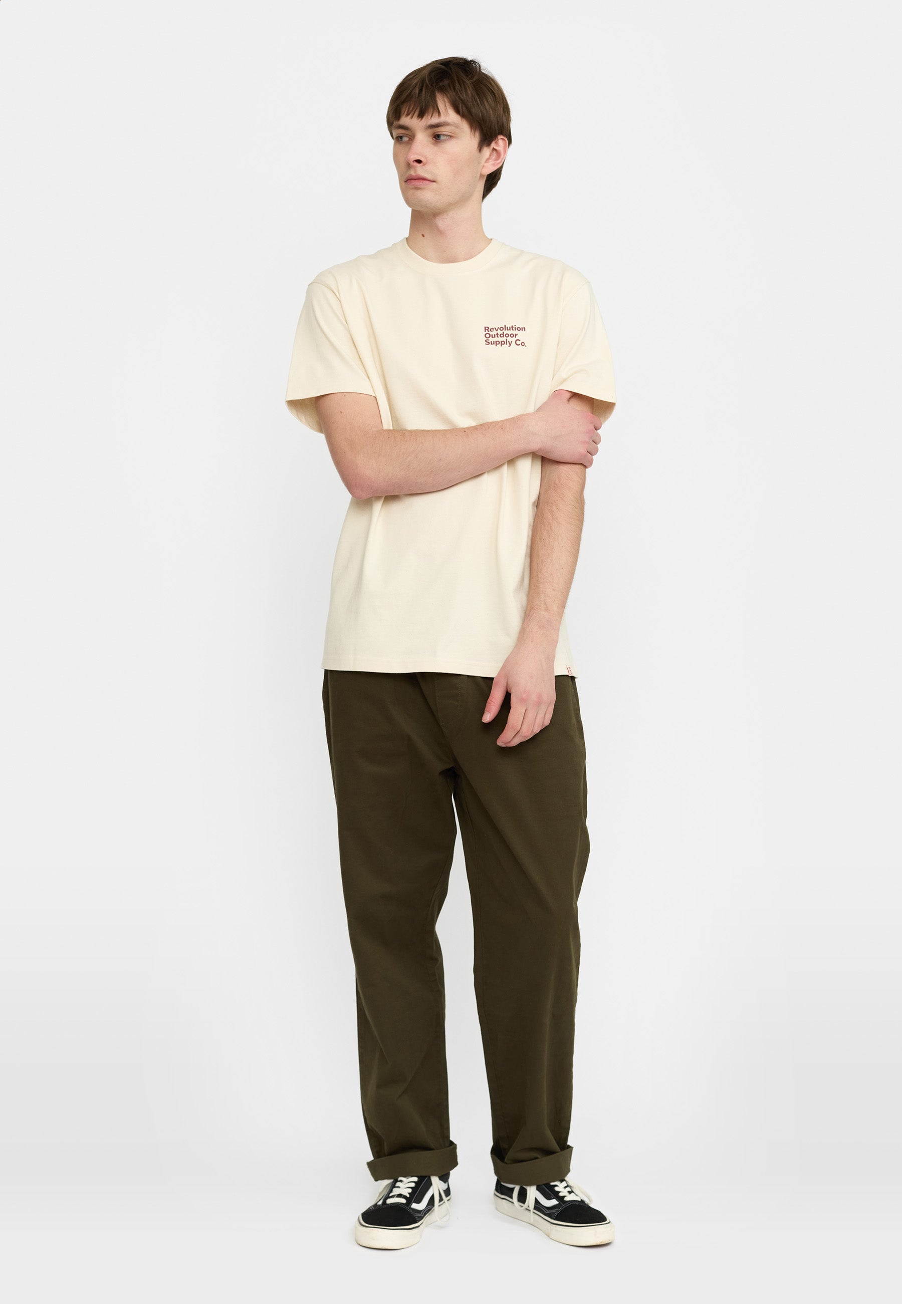 Revolution - Mou T-shirt  med rygprint