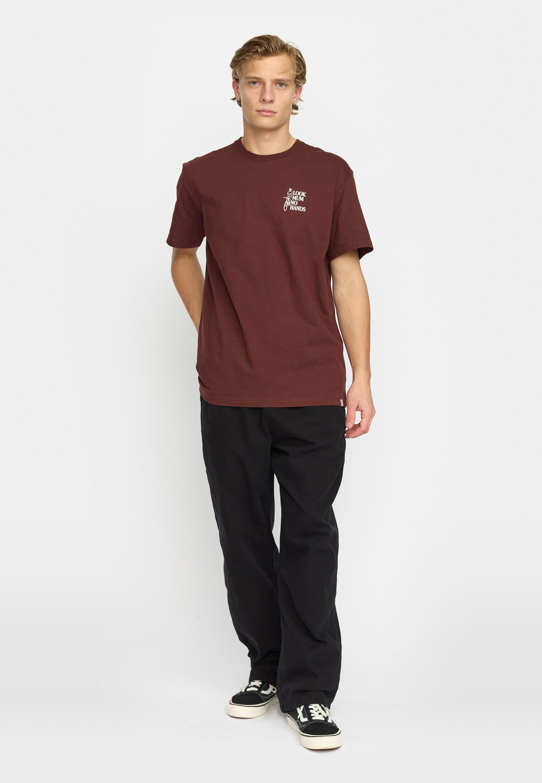 Revolution - Mum T-shirt med rygprint