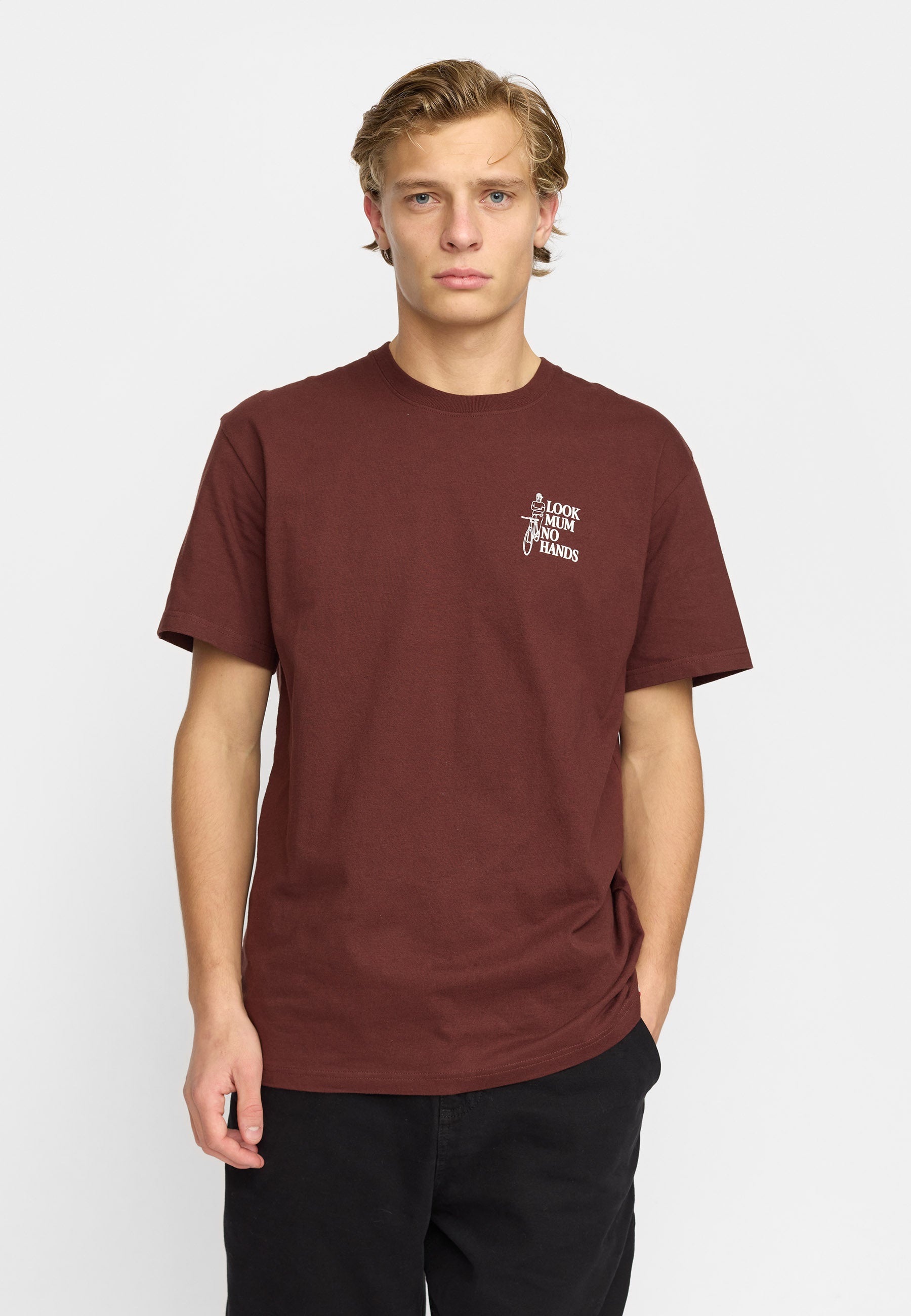 Revolution - Mum T-shirt med rygprint