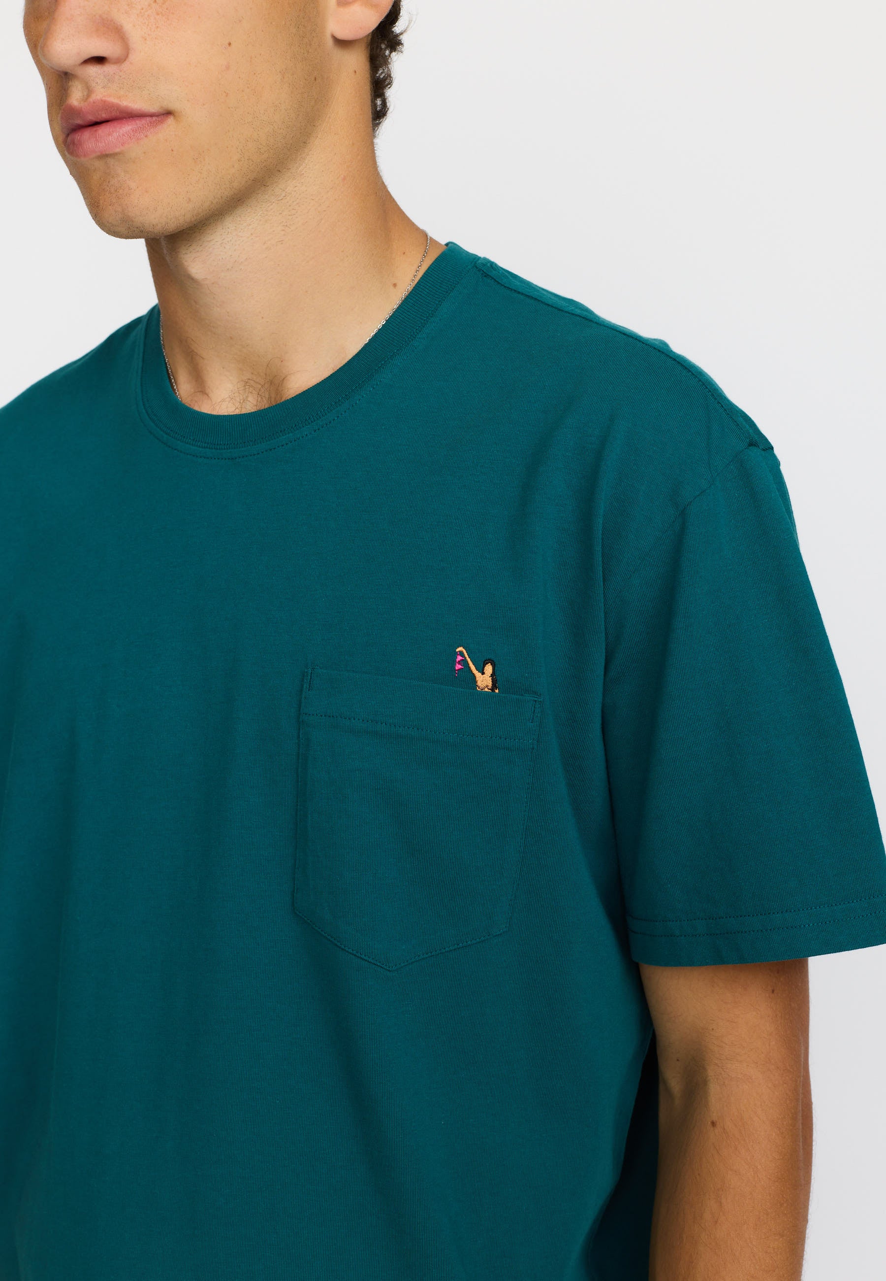 Revolution - Application tee Bra, Dark Petrol