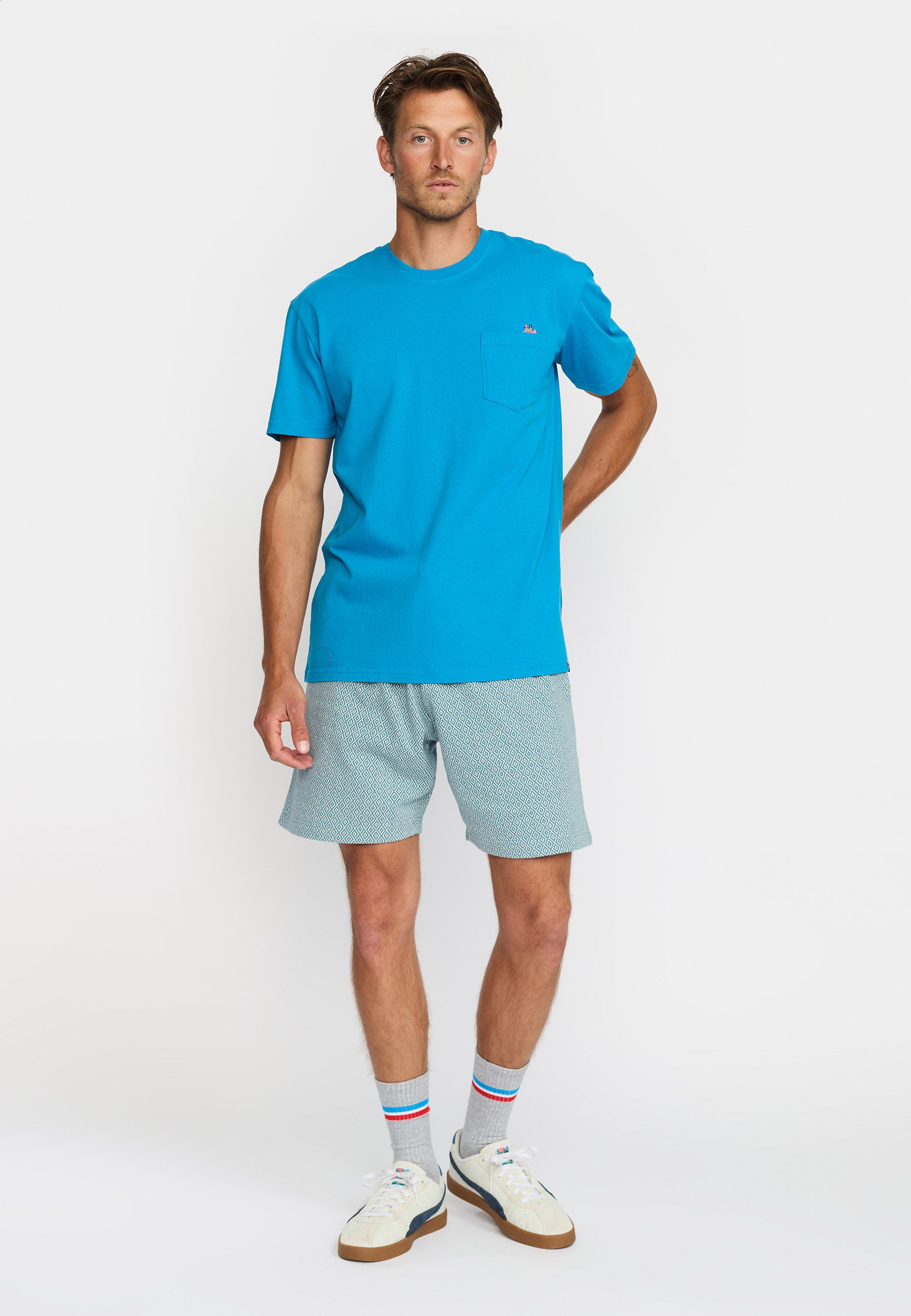 Revolution - Application tee Fla, Blå