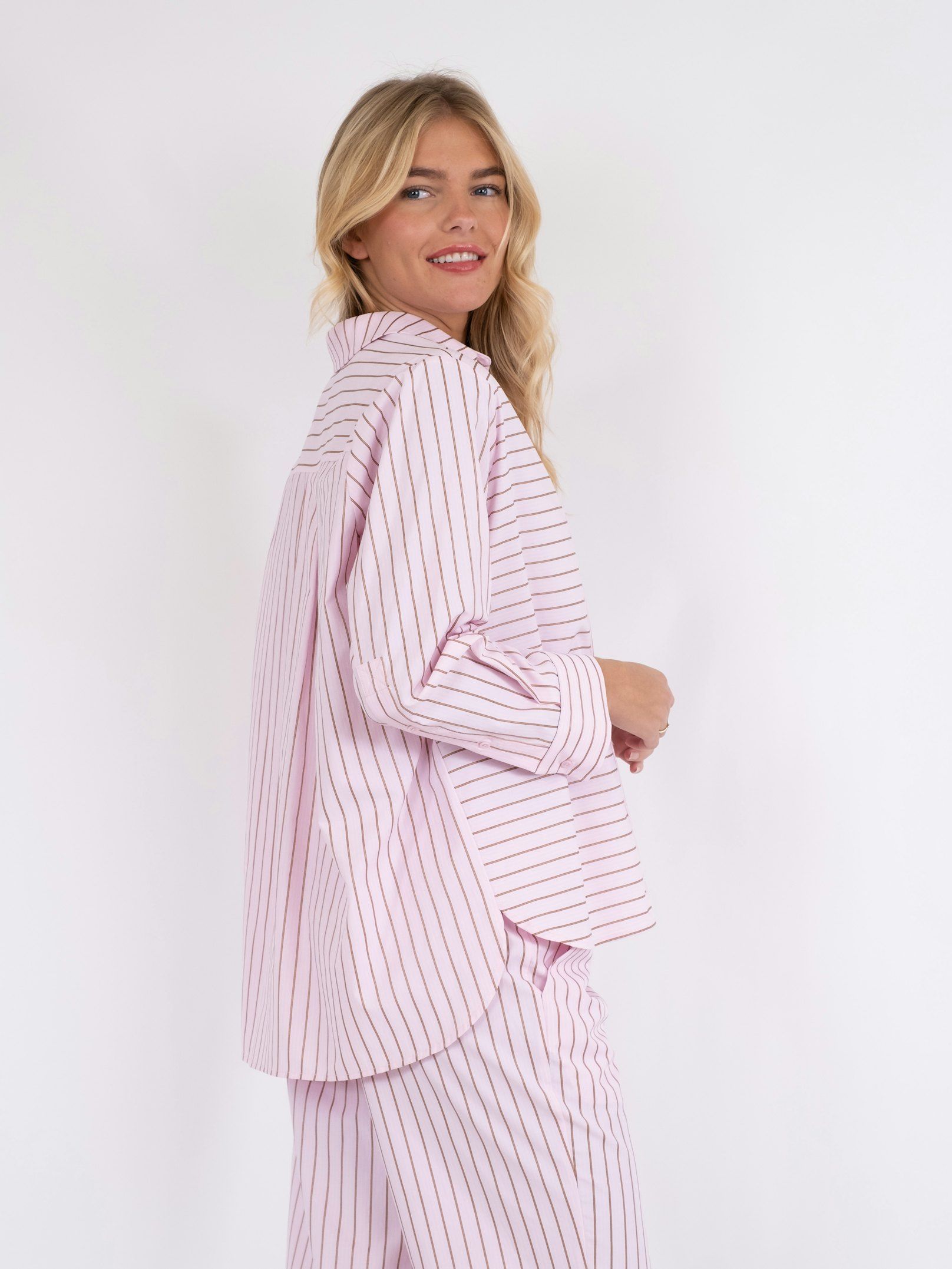 Neo Noir Gili Stripe Skjorte