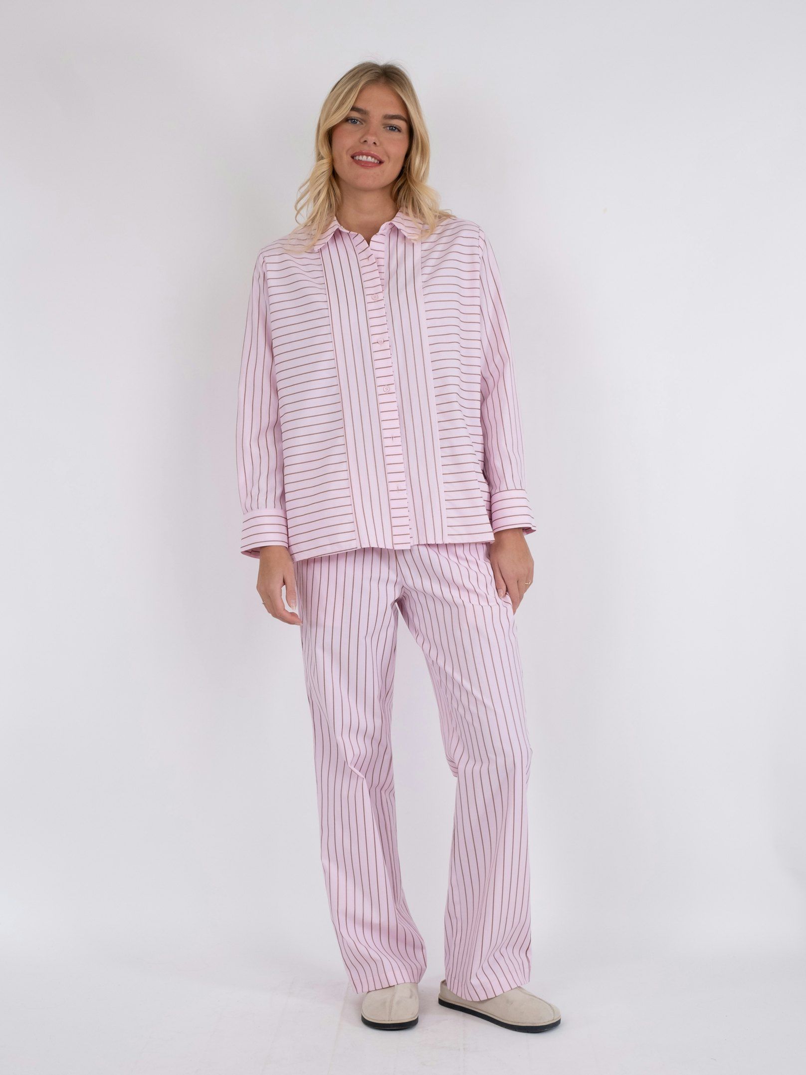 Neo Noir Gili Stripe Skjorte