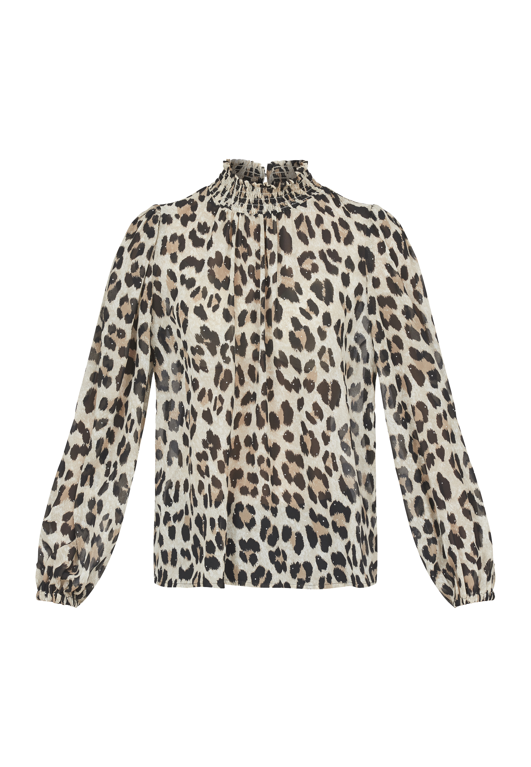 Love1077-1 Bluse, Leopard