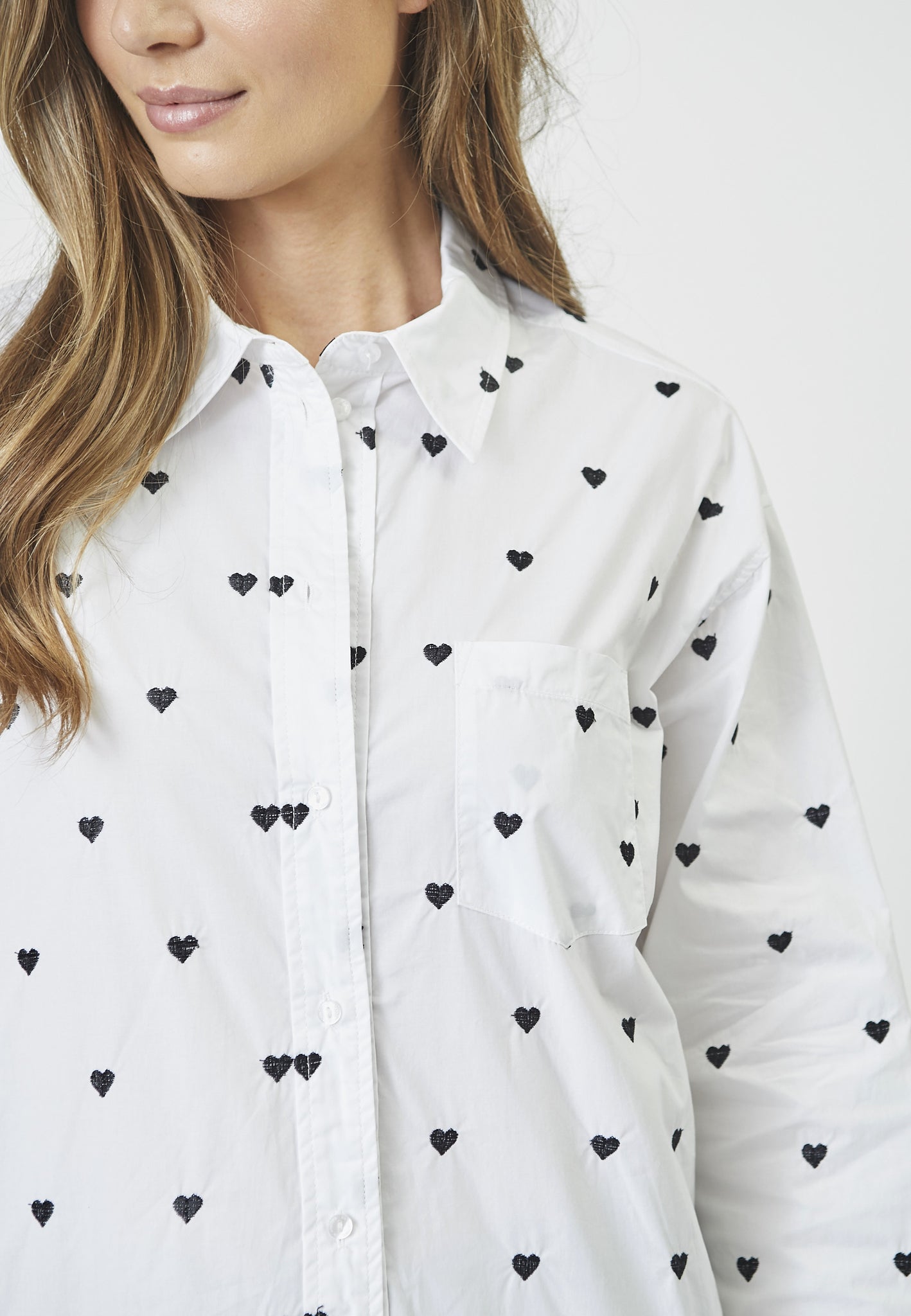 Co' Couture - HeartCC Oversize Shirt