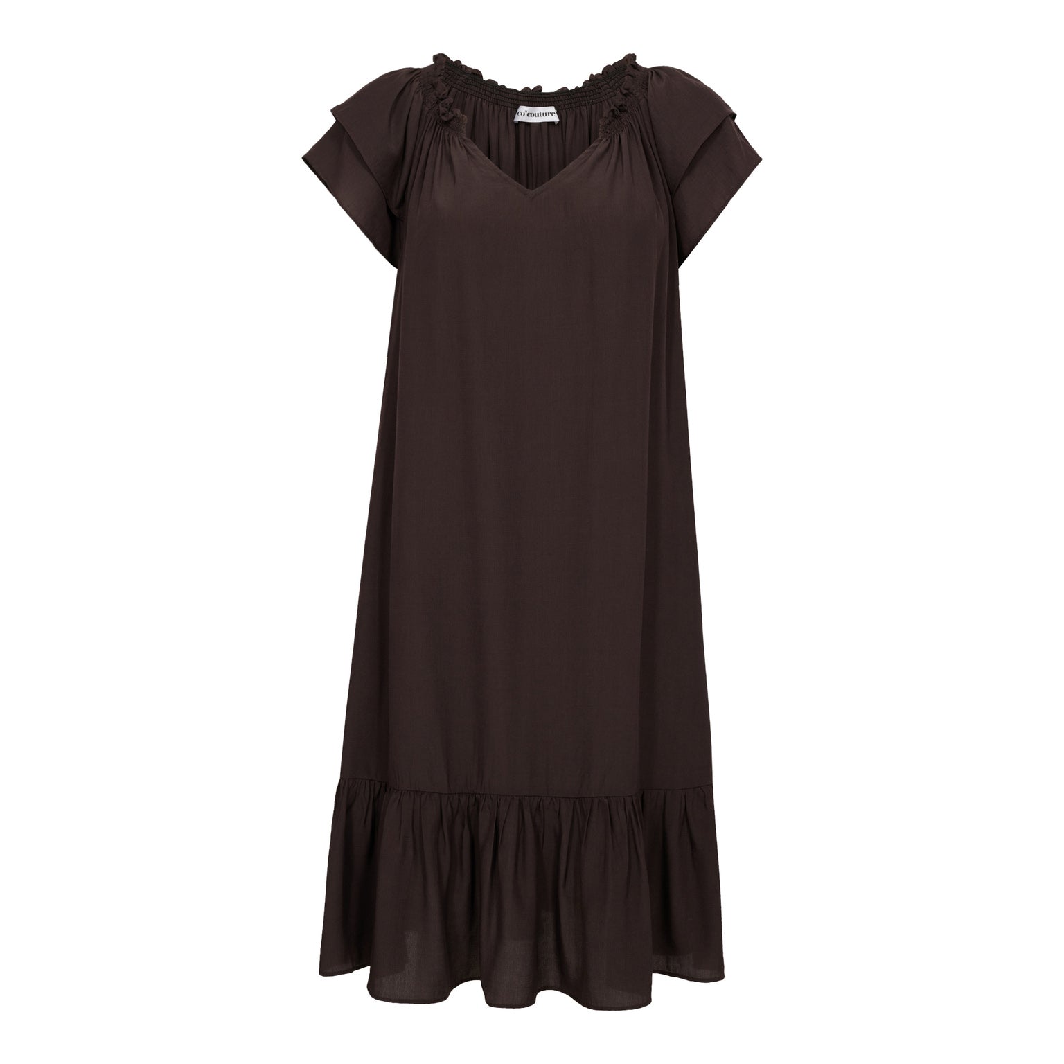 Co'Couture - SunriseCC Kjole i mocca