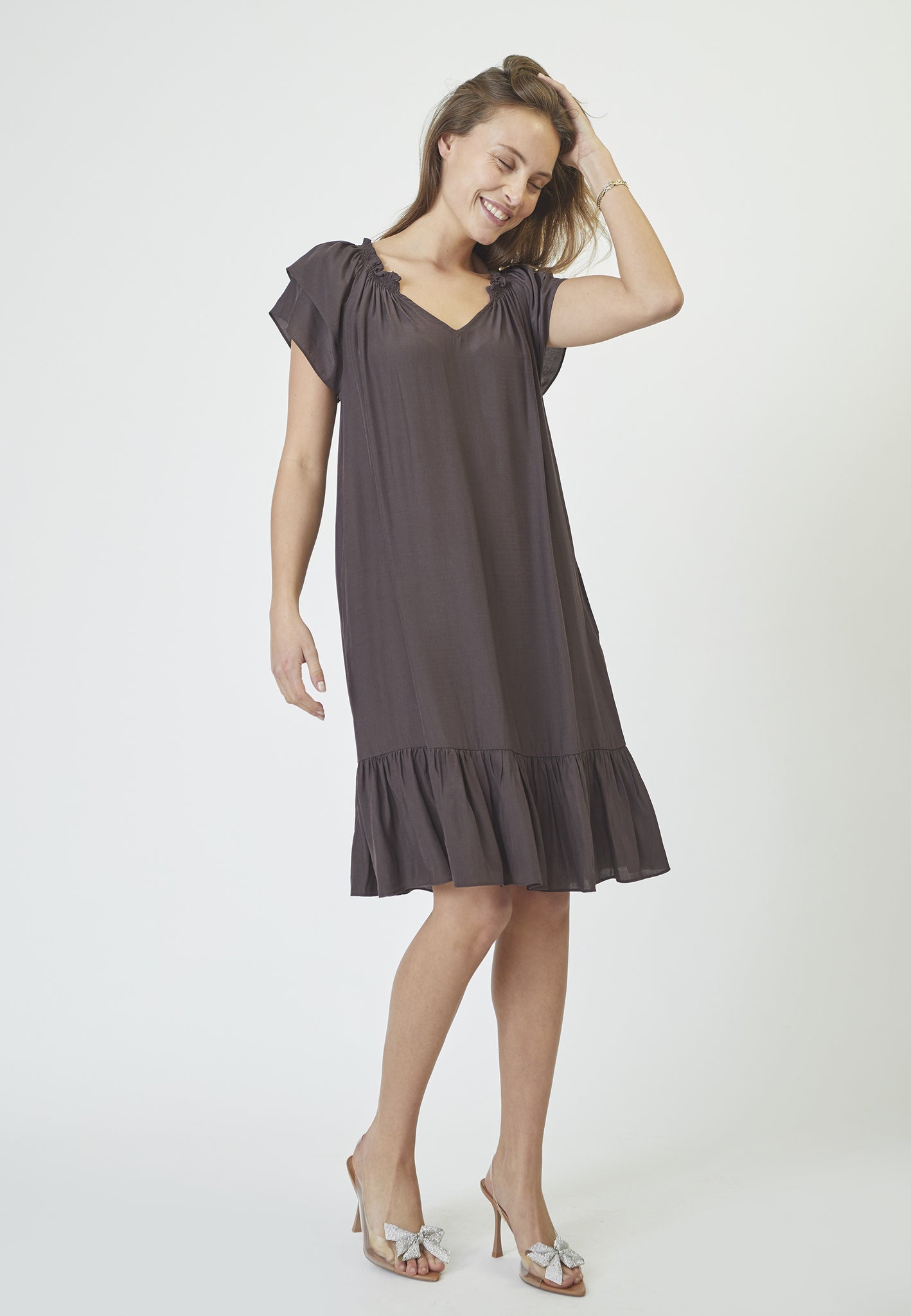 Co'Couture - SunriseCC Kjole i mocca