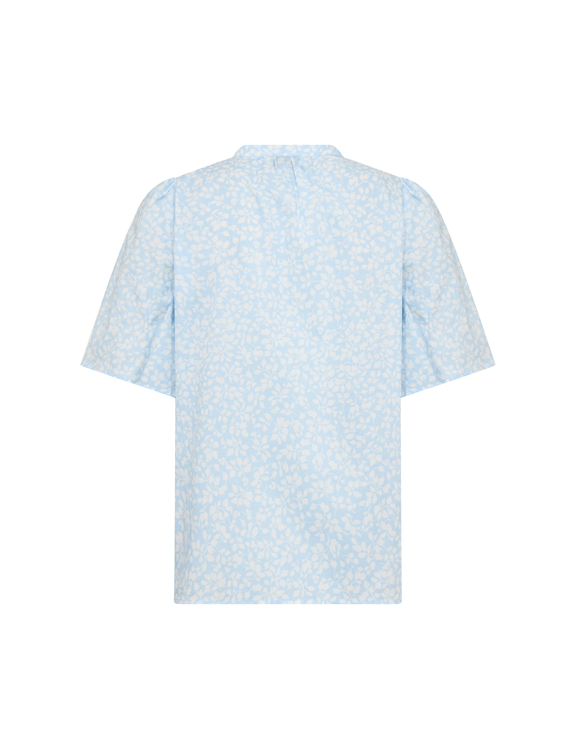 LR-Lizy 2 Bluse – Lyseblå Sommerbluse