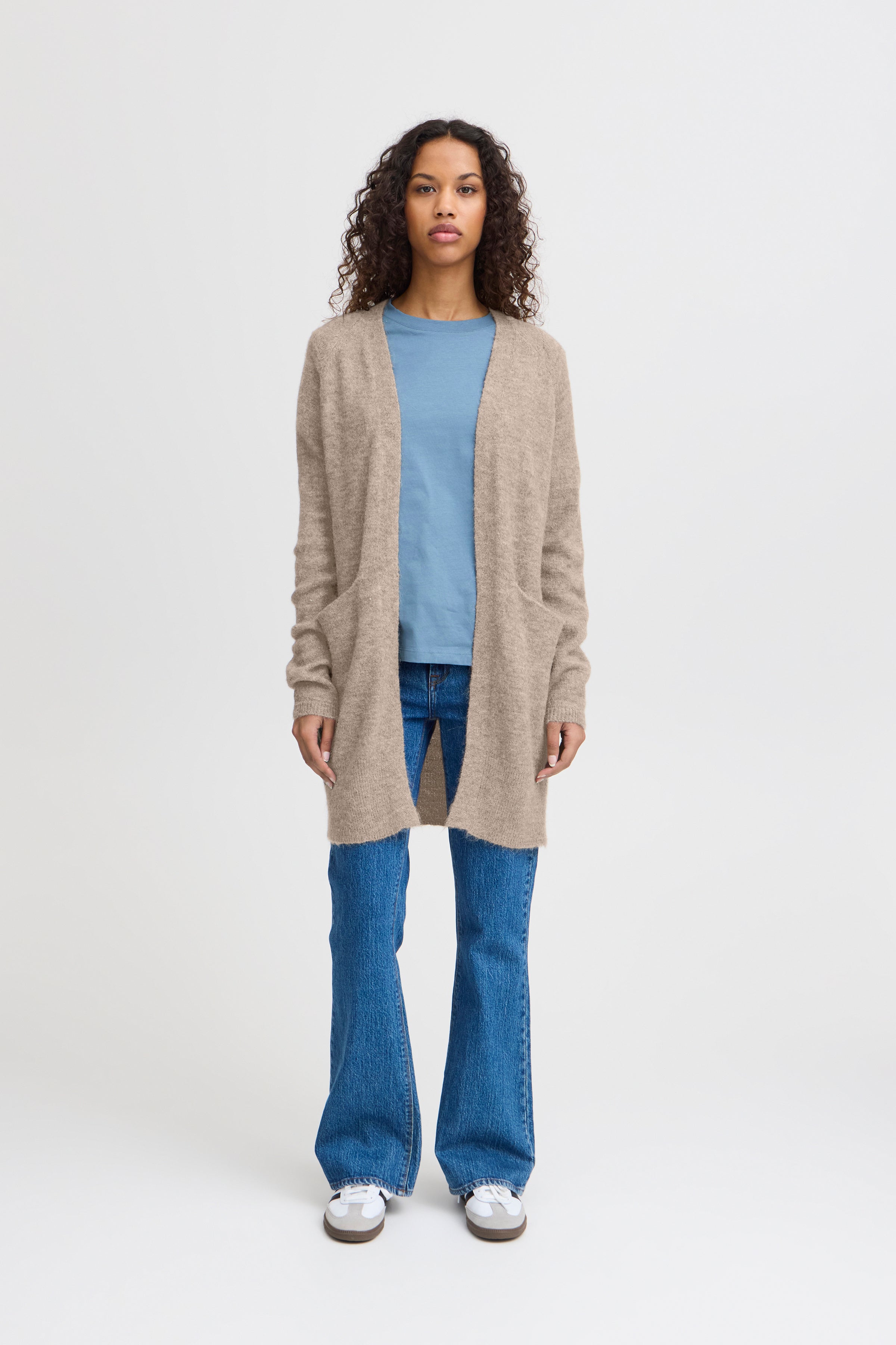 Ichi IHKamara Cardigan, Sand