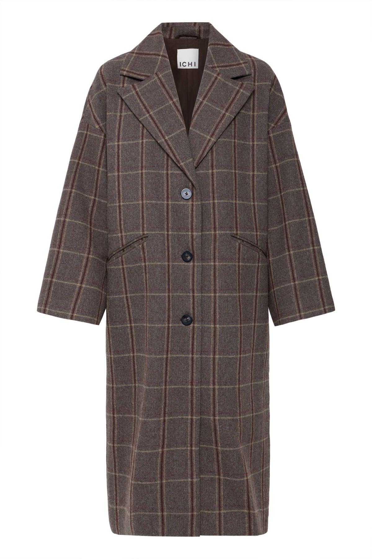 Ichi - IHEmmalu Jakke Brown Check