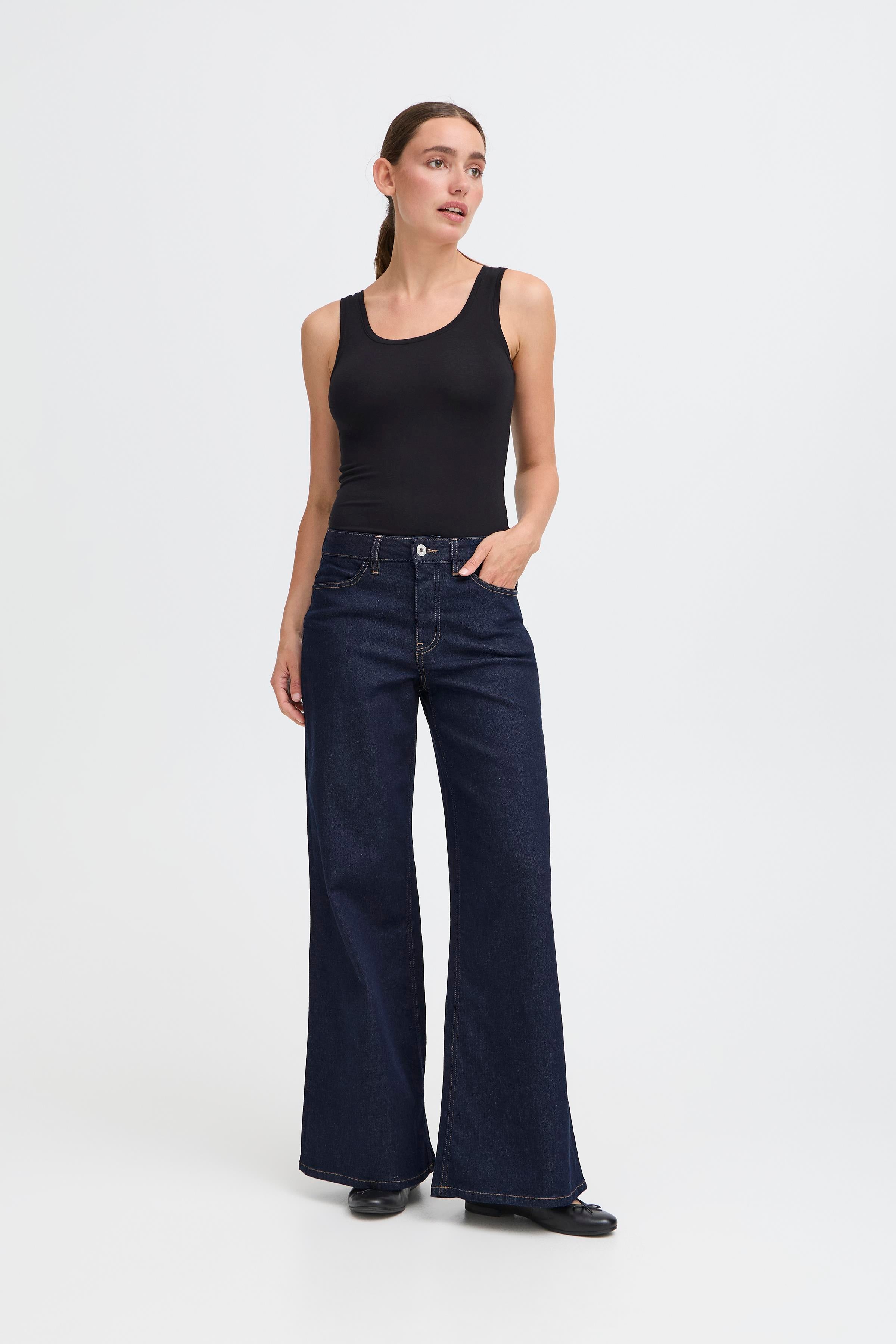 Ichi - IHTwiggy wide jeans