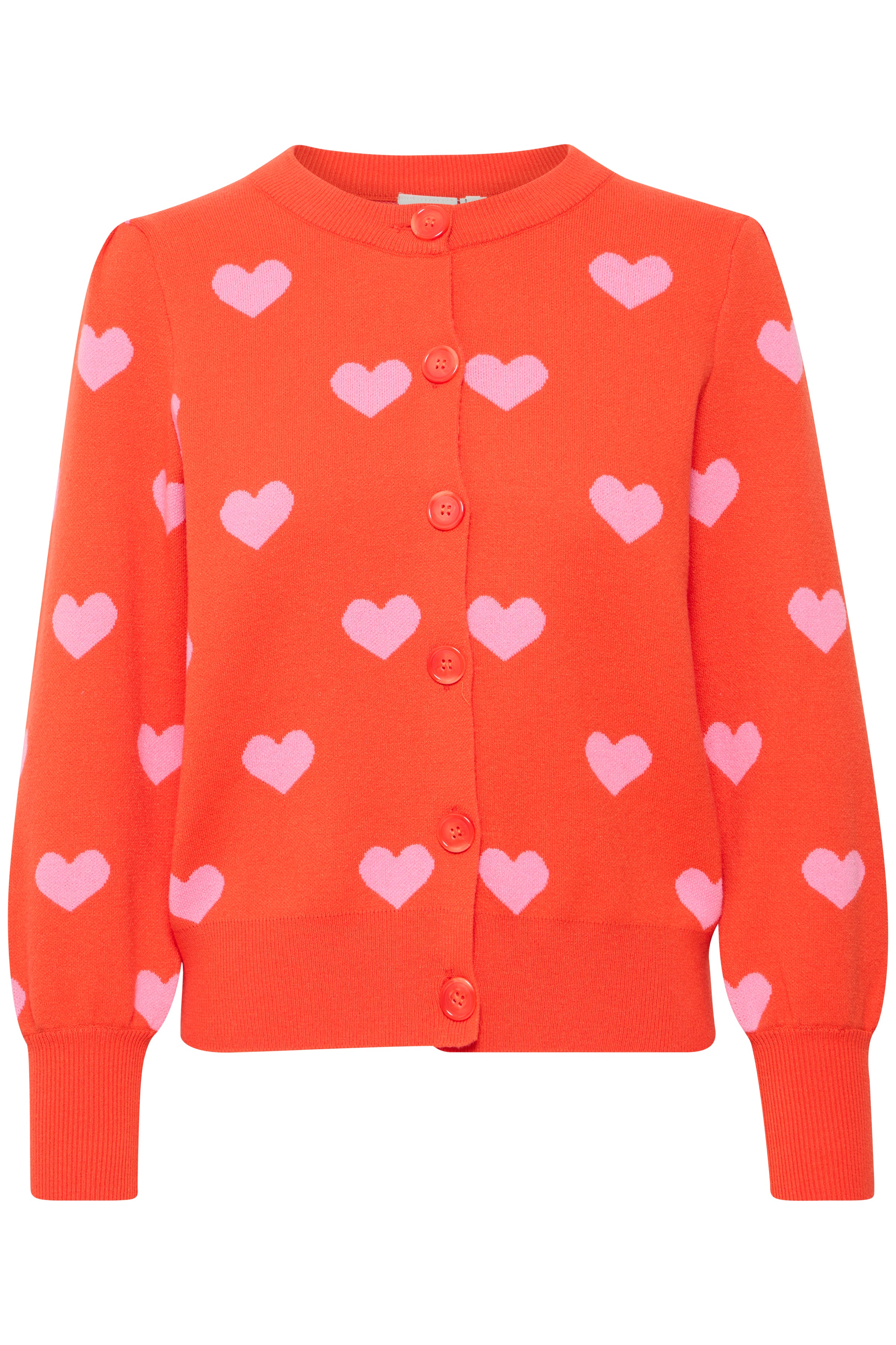 Ichi IHBrielle Cardigan, Orange