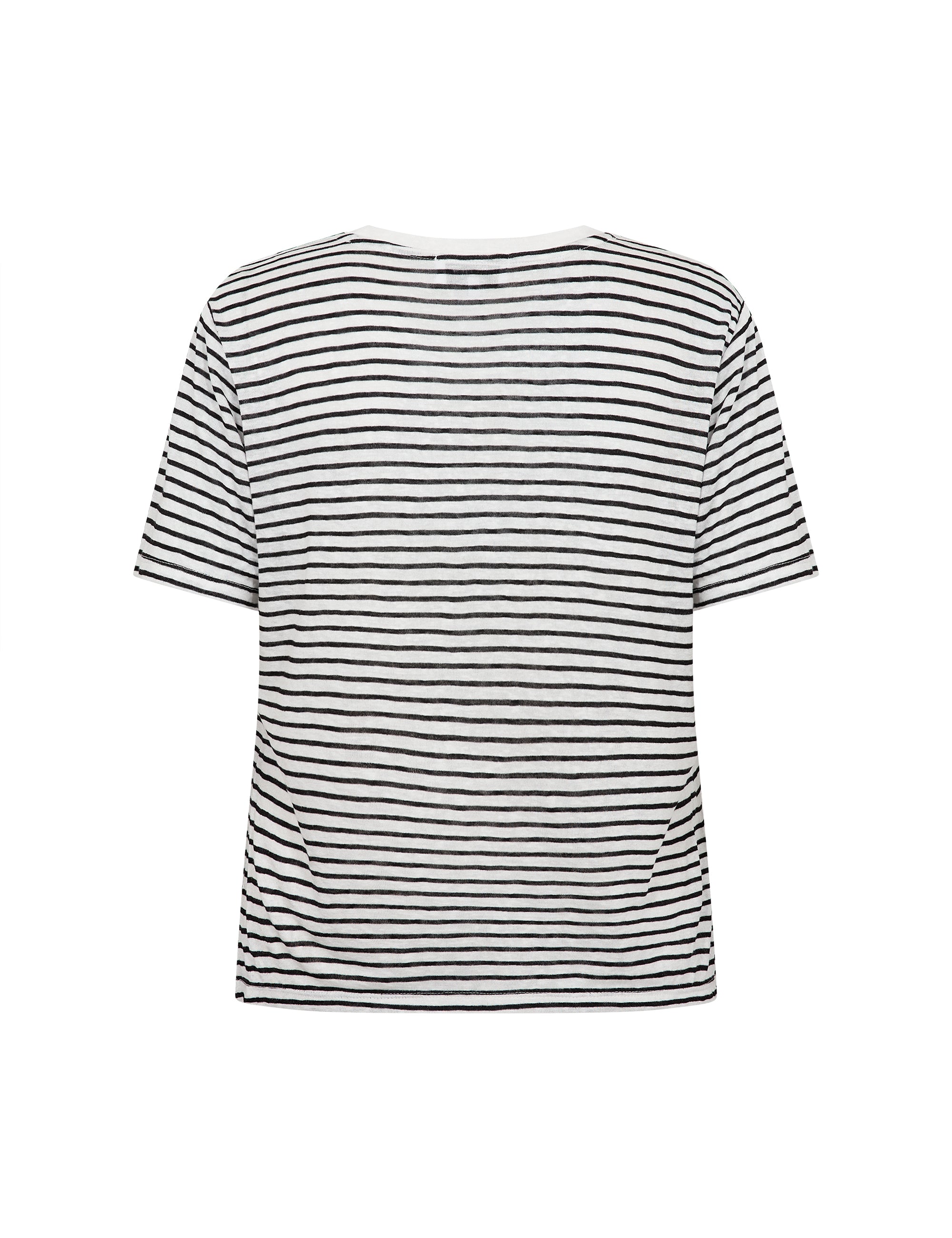 Leveté Room - LR-Rebekka 1 t-shirt, sort strib
