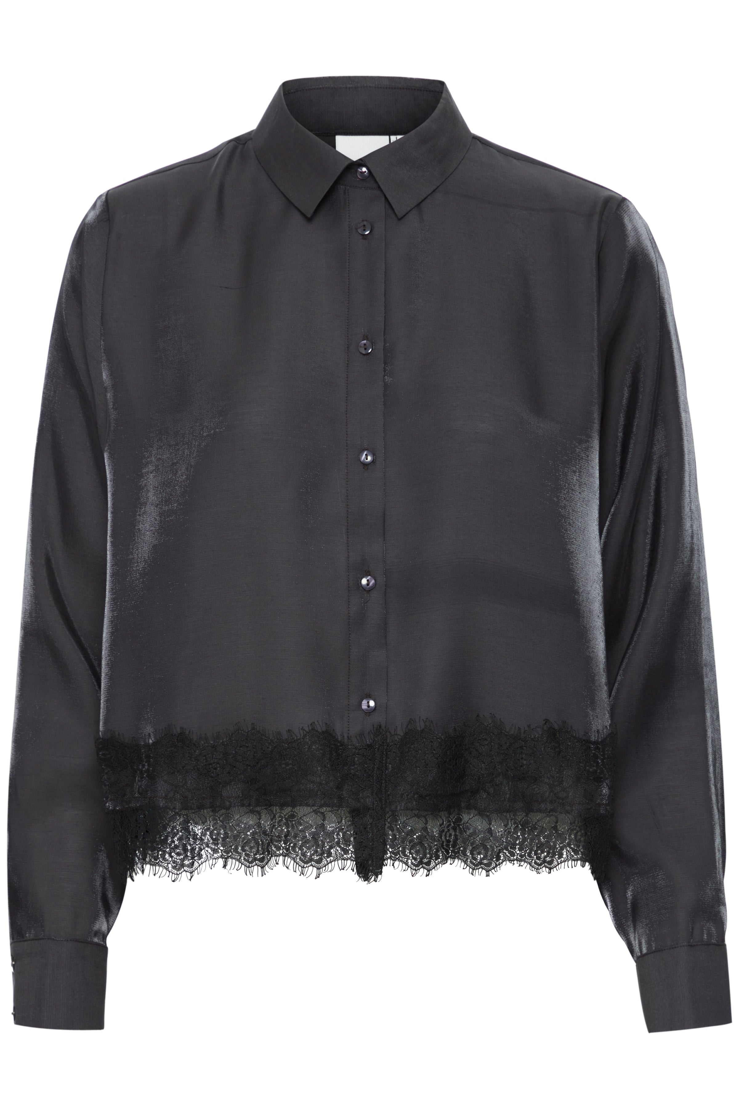 Ichi - IHUzima Skjorte med blondekant