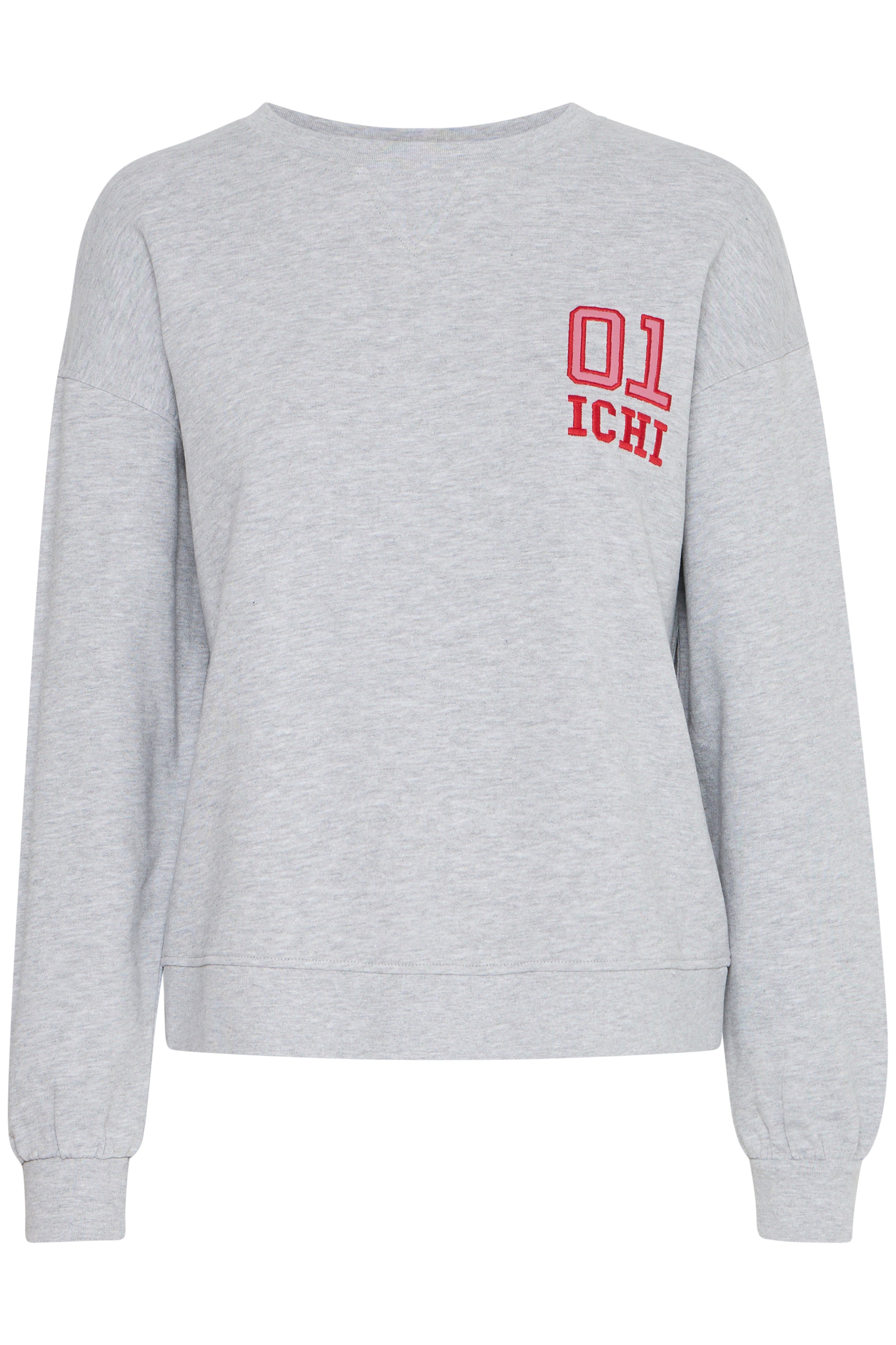 Ichi IHSwela Sweatshirt - Grå Statement Trøje