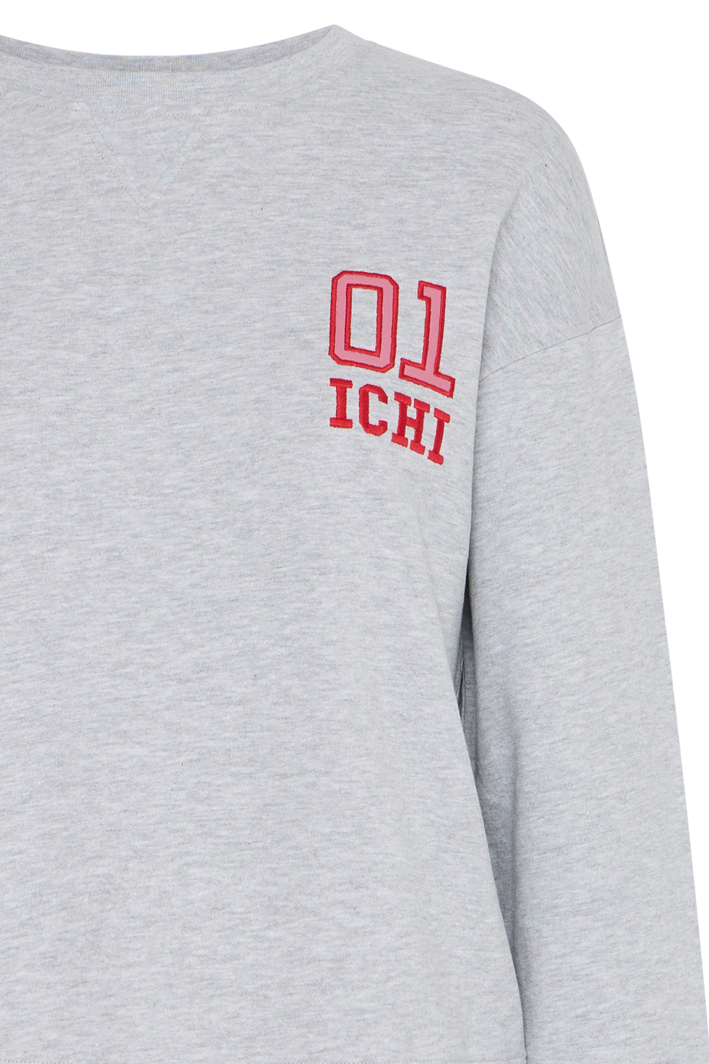 Ichi IHSwela Sweatshirt - Grå Statement Trøje